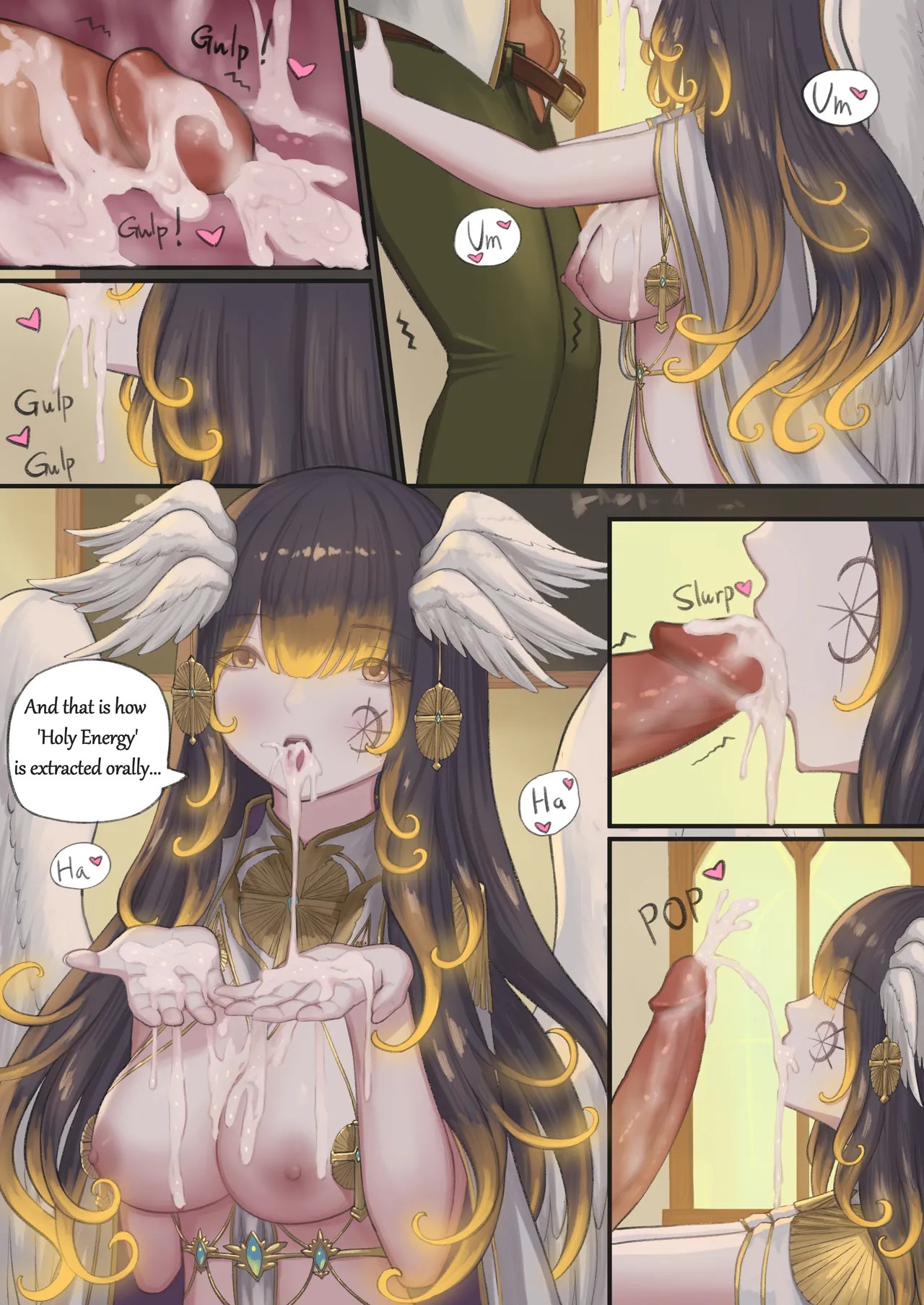 My Holy Magic Teacher Wants My Cum! Porn Comics english 12