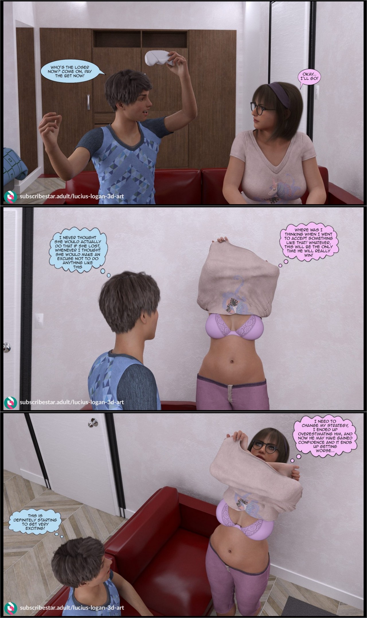 My New Girlfriend? By Lucius Logan Porn Comics english 21