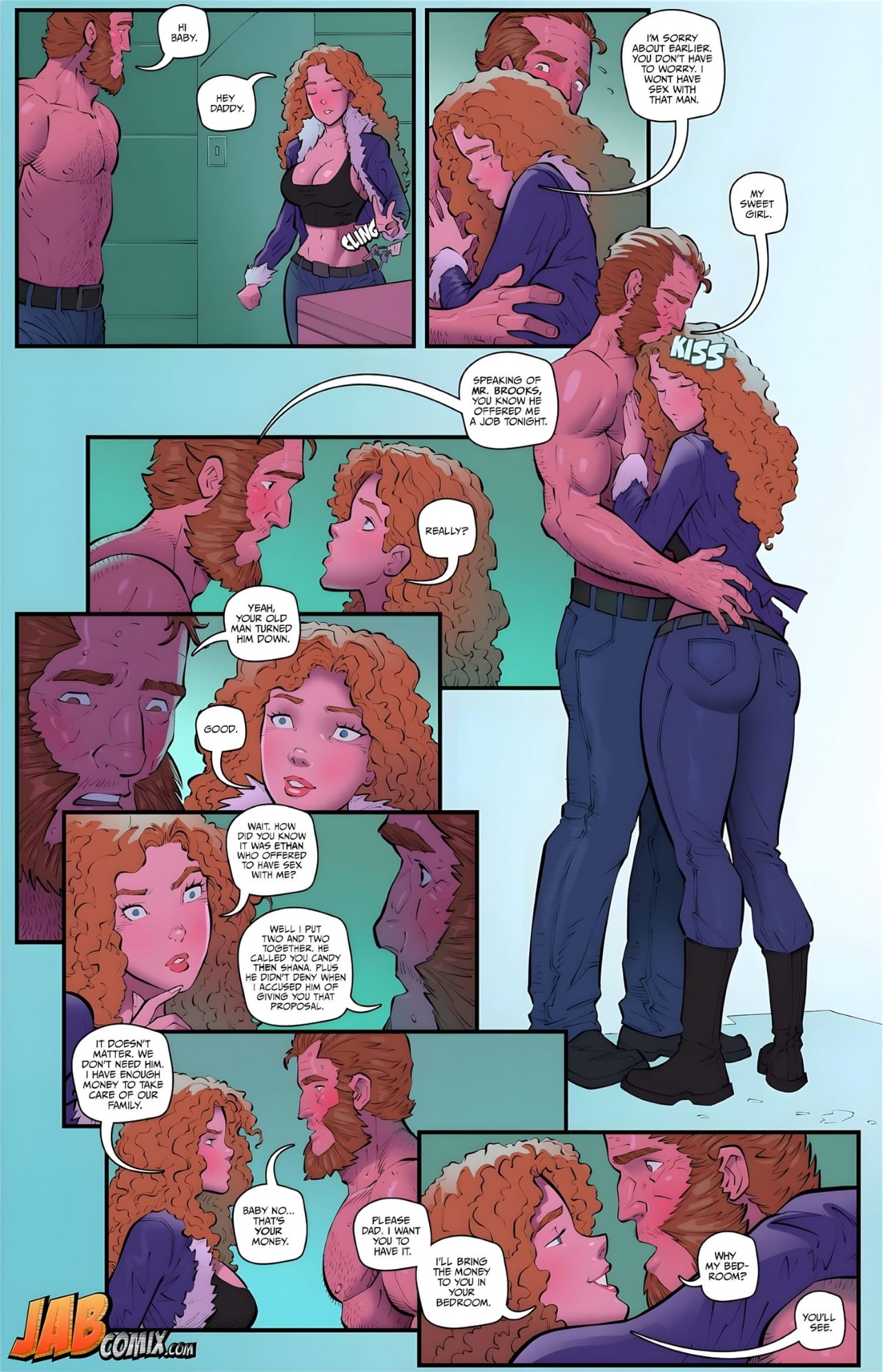 My Stripper Daughter Part 2 Porn Comics english 18