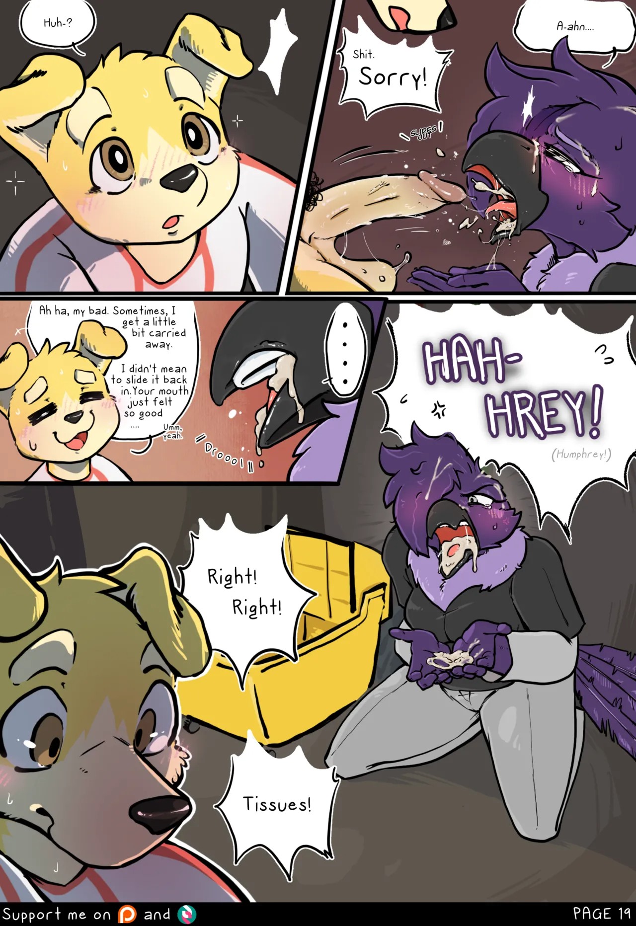 On Her Own Porn Comics english 19