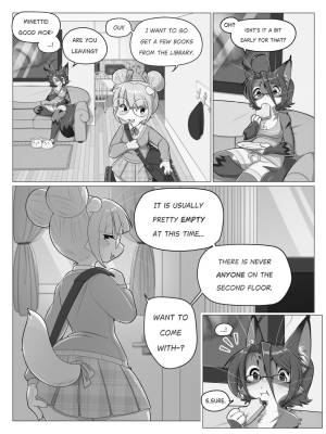 Orito And Minette: Visit The Library Porn Comics english 03