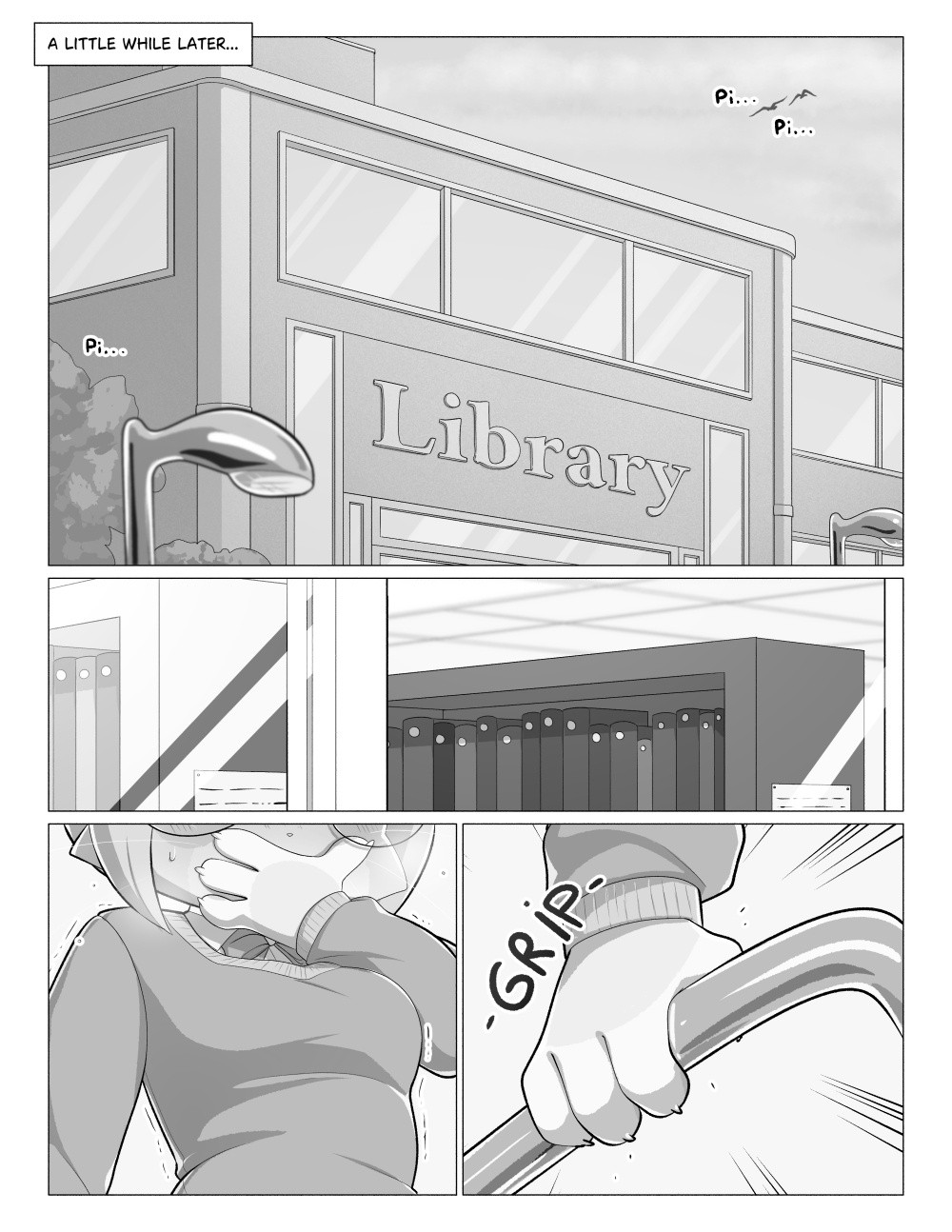 Orito And Minette: Visit The Library Porn Comics english 04