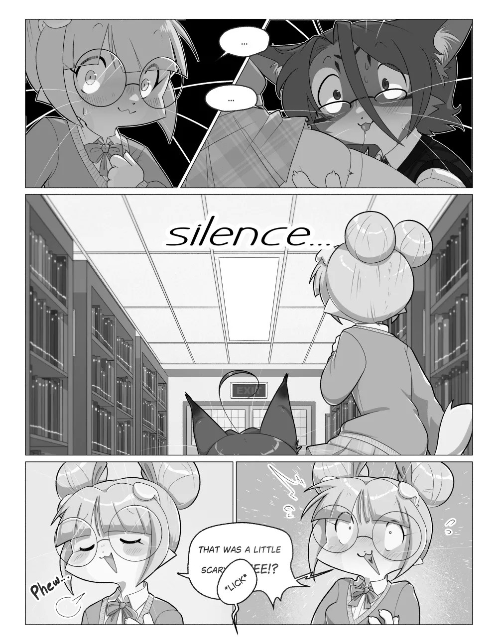 Orito And Minette: Visit The Library Porn Comics english 07