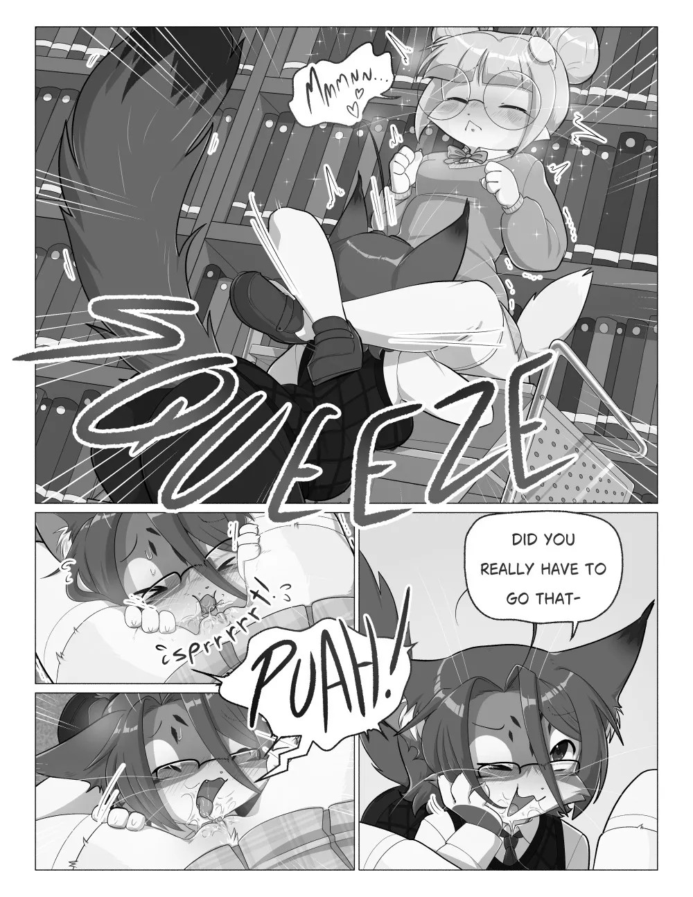 Orito And Minette: Visit The Library Porn Comics english 09