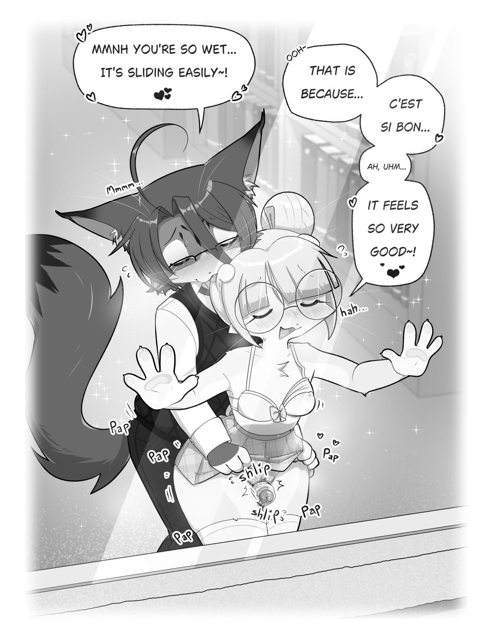 Orito And Minette: Visit The Library Porn Comics english 18