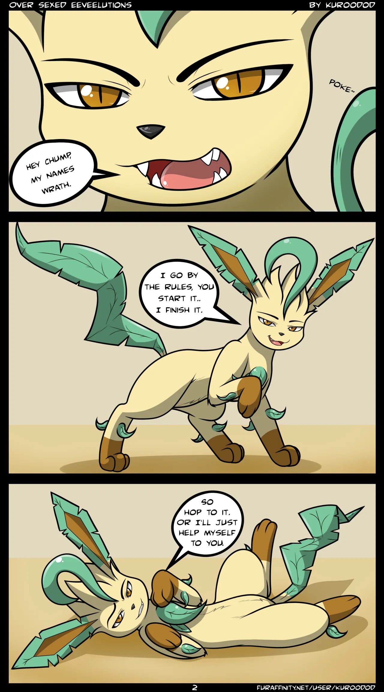 Oversexed Eeveelutions Full HD  Porn Comics english 02