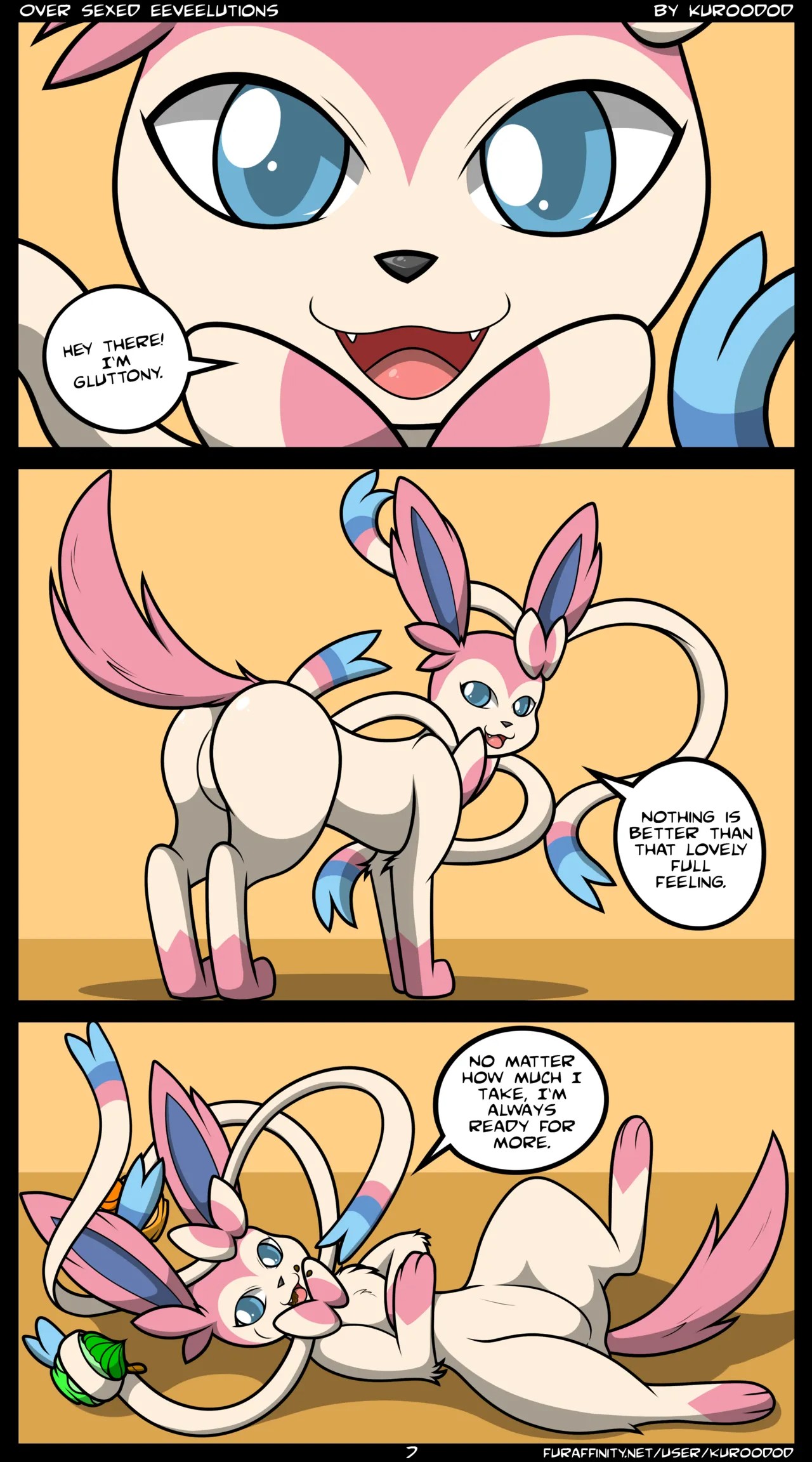 Oversexed Eeveelutions Full HD  Porn Comics english 07