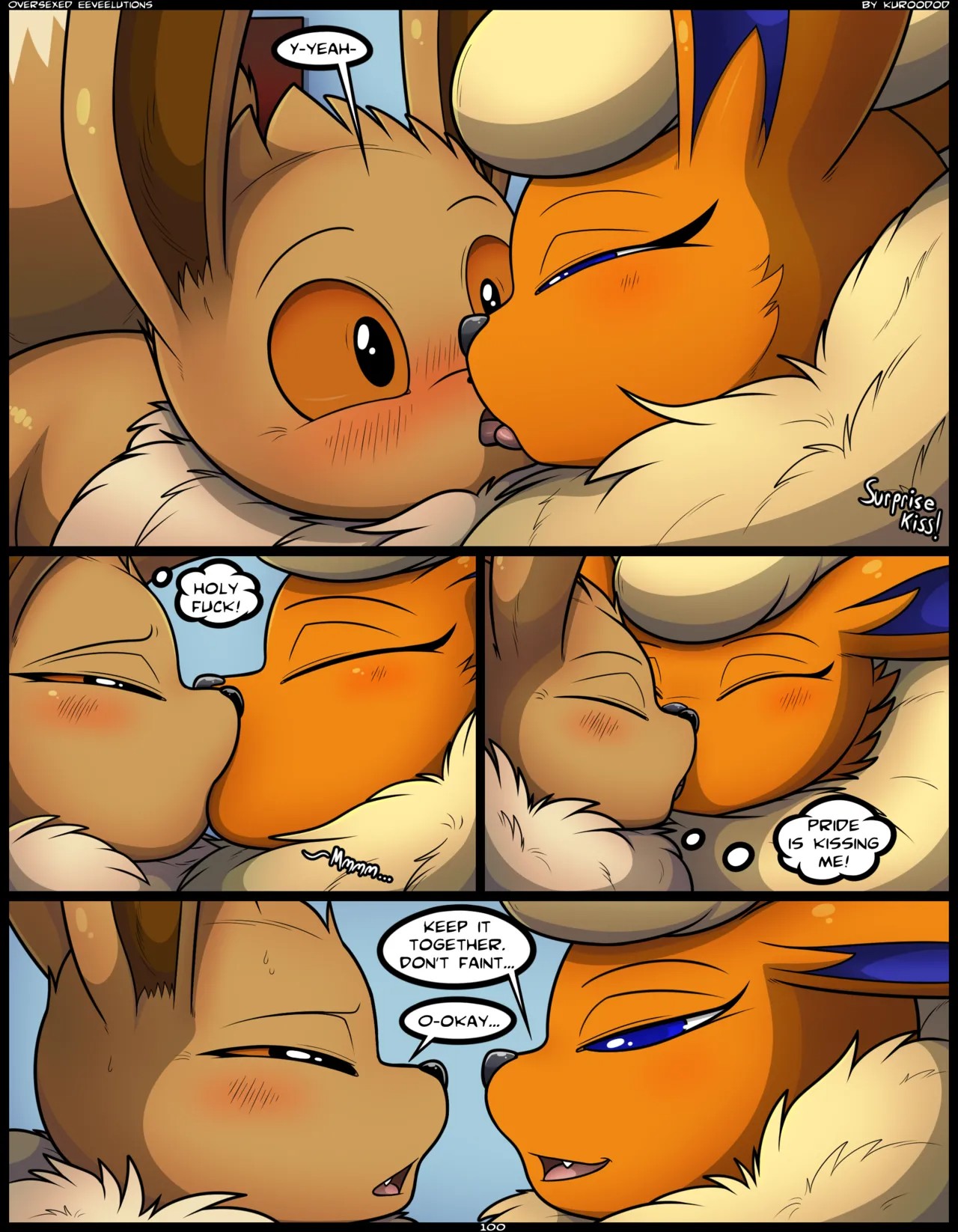 Oversexed Eeveelutions Full HD  Porn Comics english 112