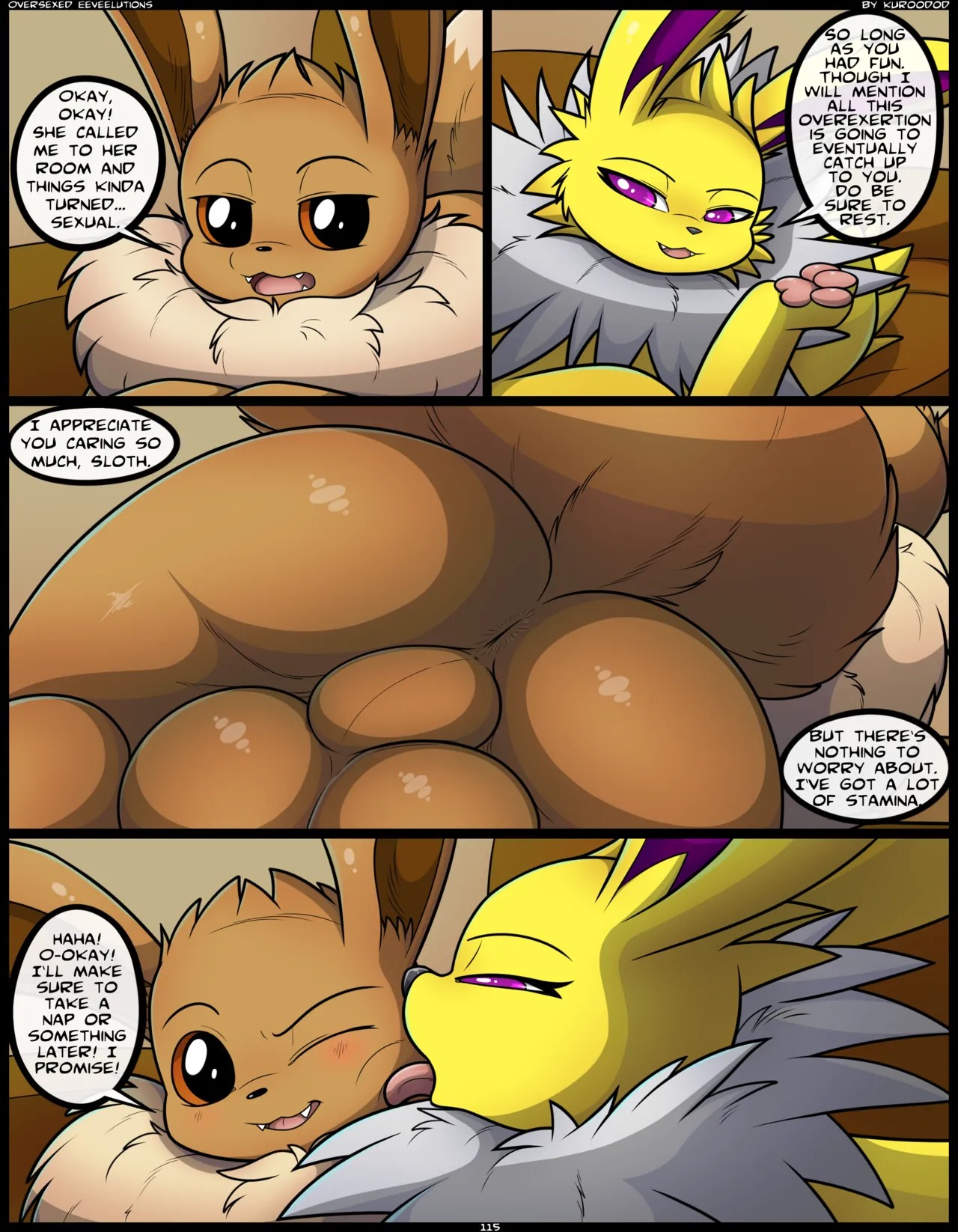 Oversexed Eeveelutions Full HD  Porn Comics english 127