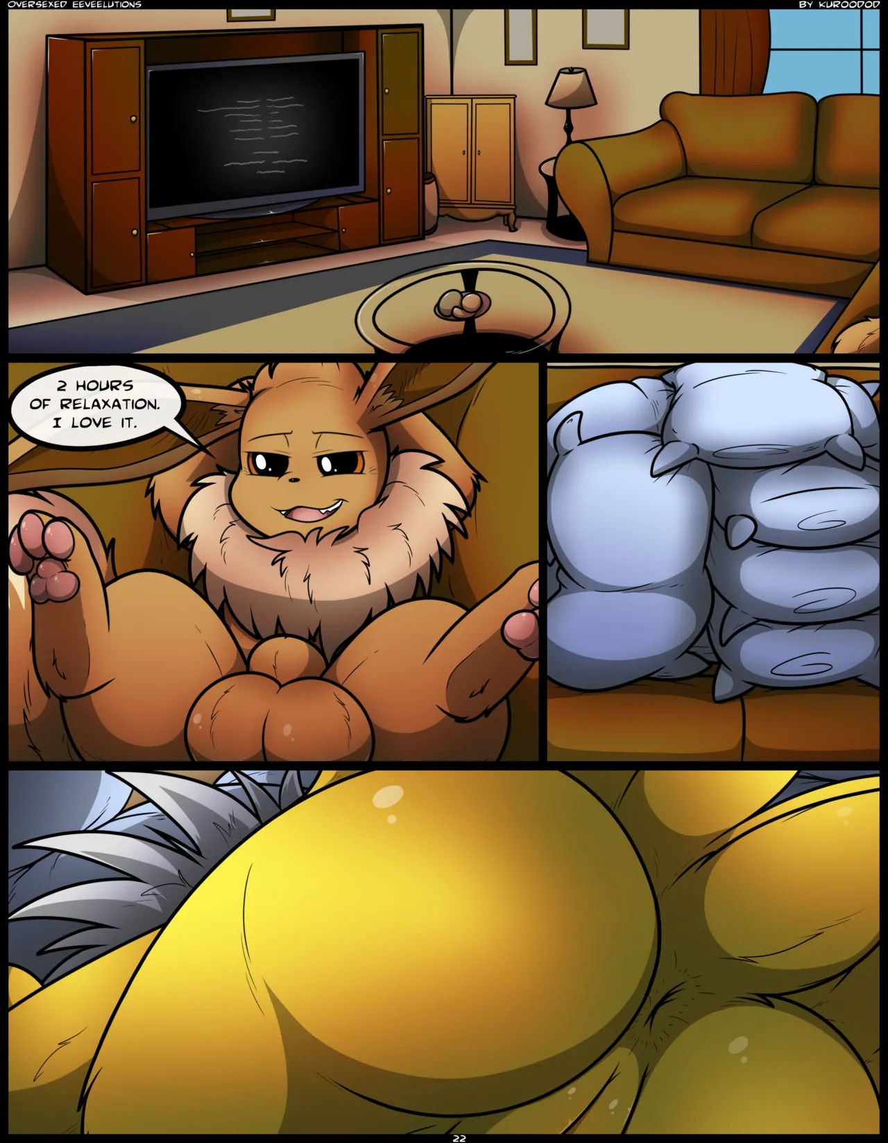 Oversexed Eeveelutions Full HD  Porn Comics english 33
