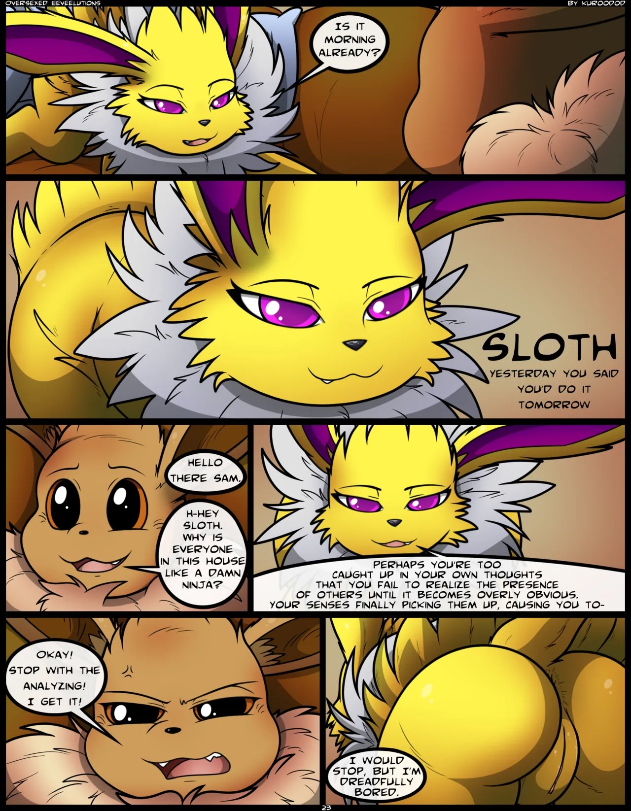 Oversexed Eeveelutions Full HD  Porn Comics english 34