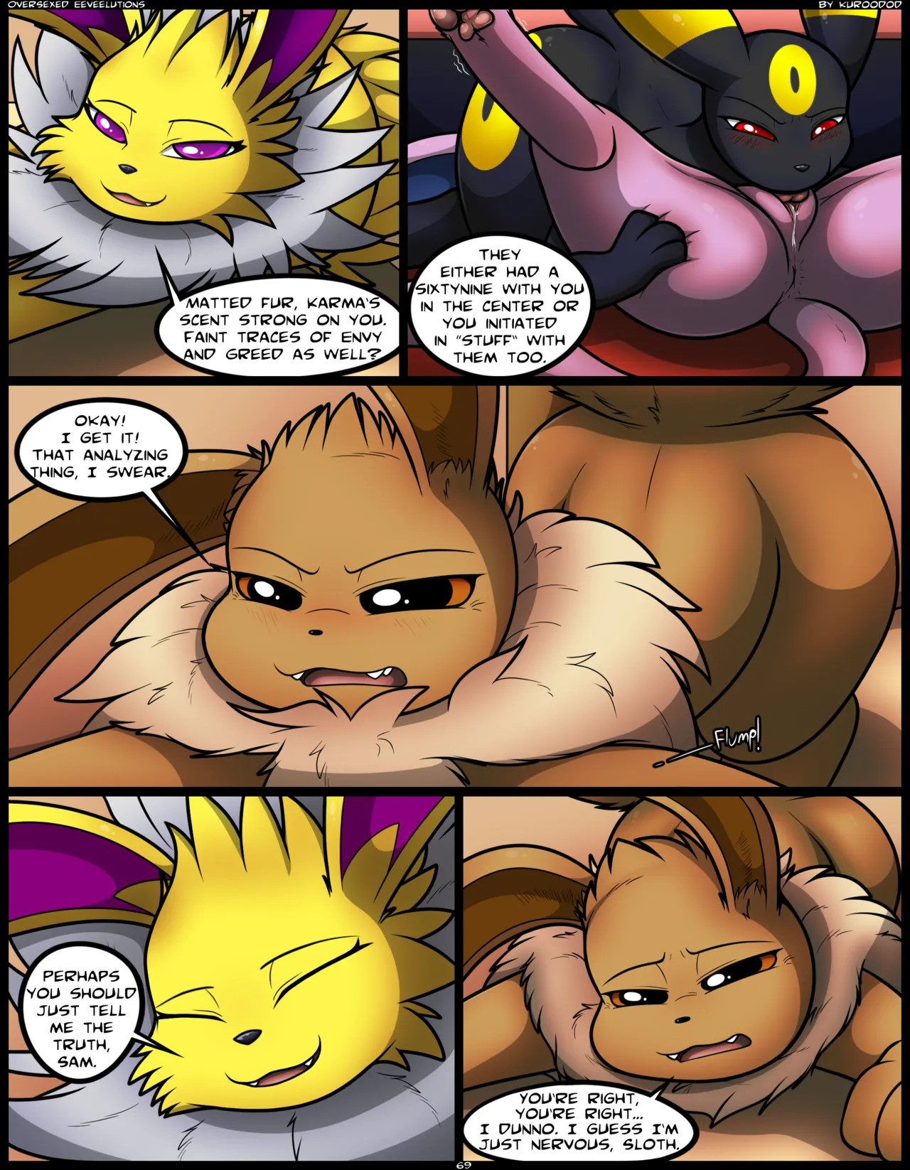 Oversexed Eeveelutions Full HD  Porn Comics english 81