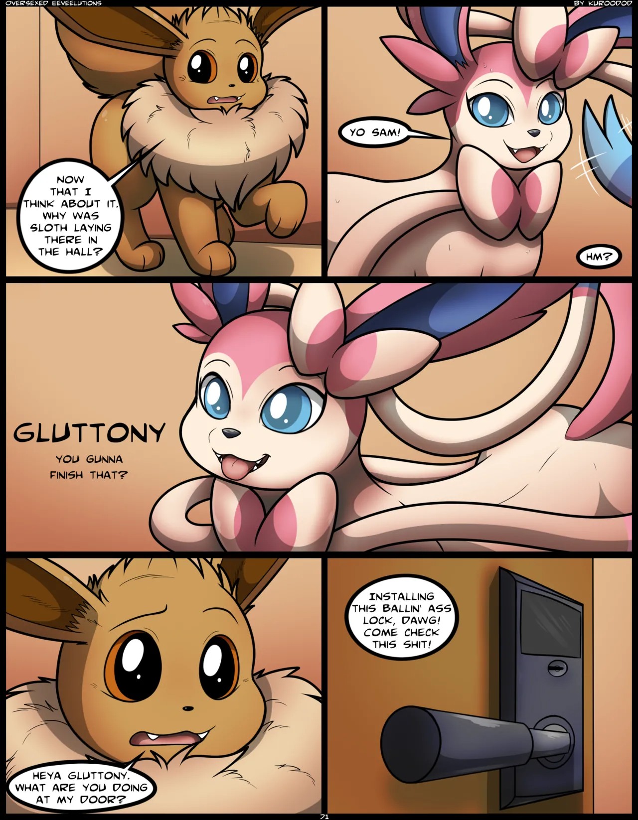 Oversexed Eeveelutions Full HD  Porn Comics english 83