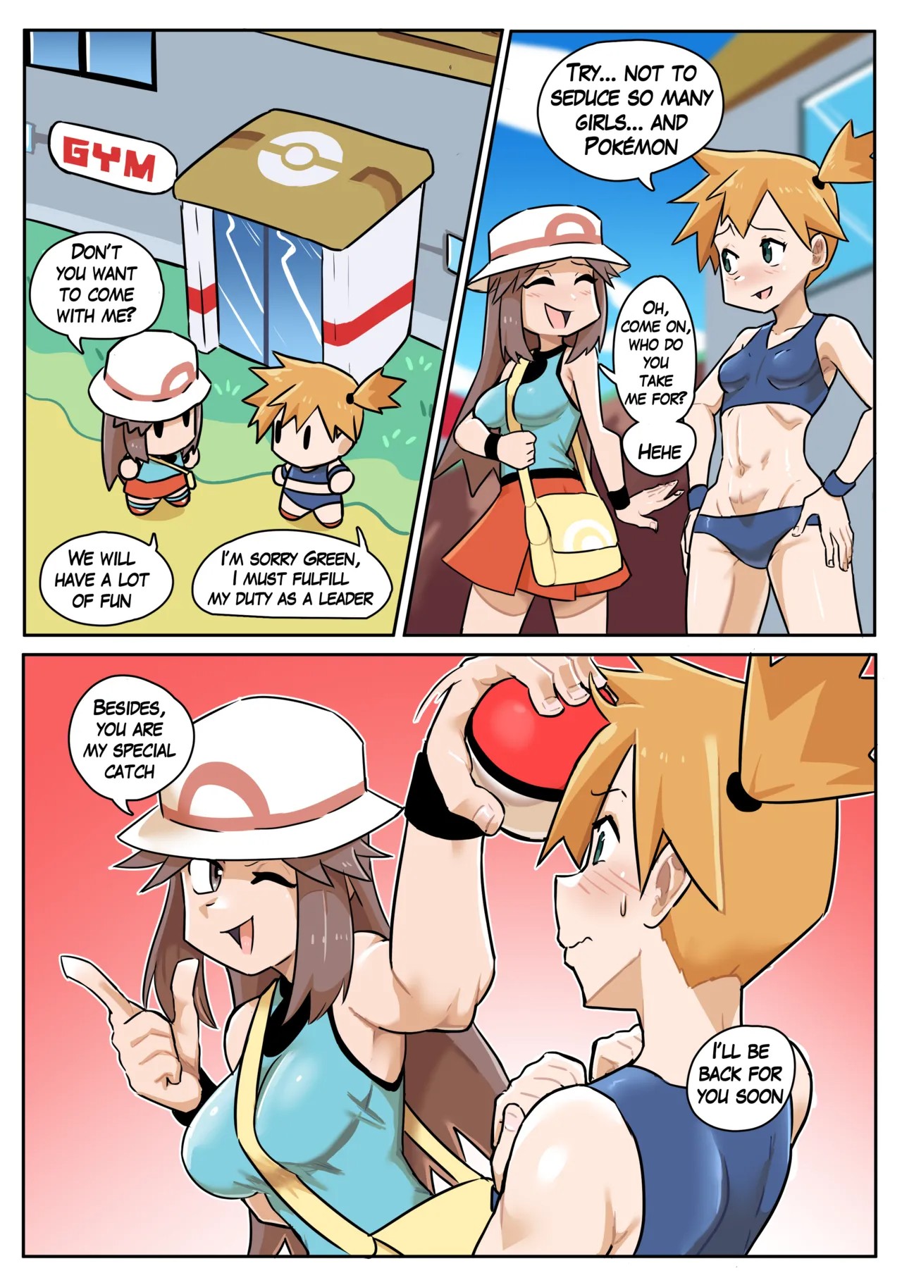 Pokemon Leafy Green Porn Comics english 12