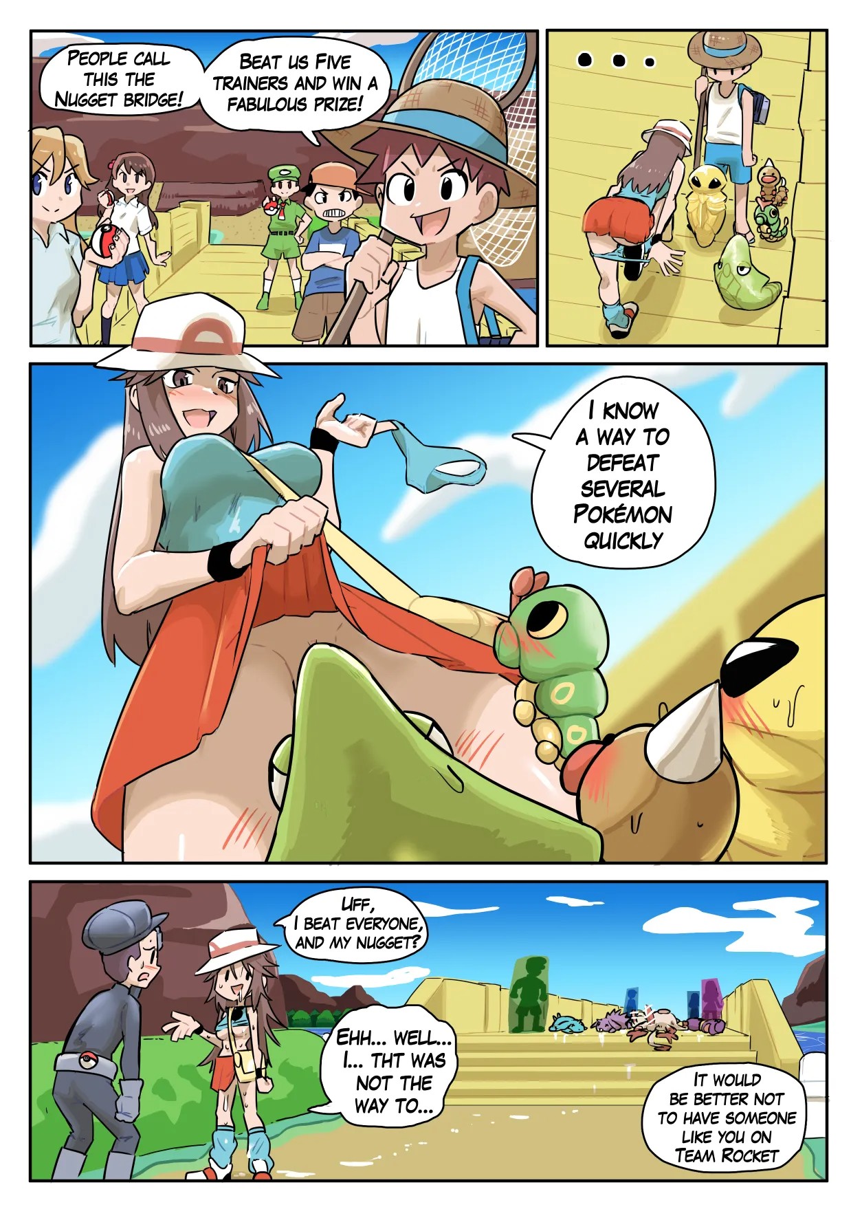 Pokemon Leafy Green Porn Comics english 14