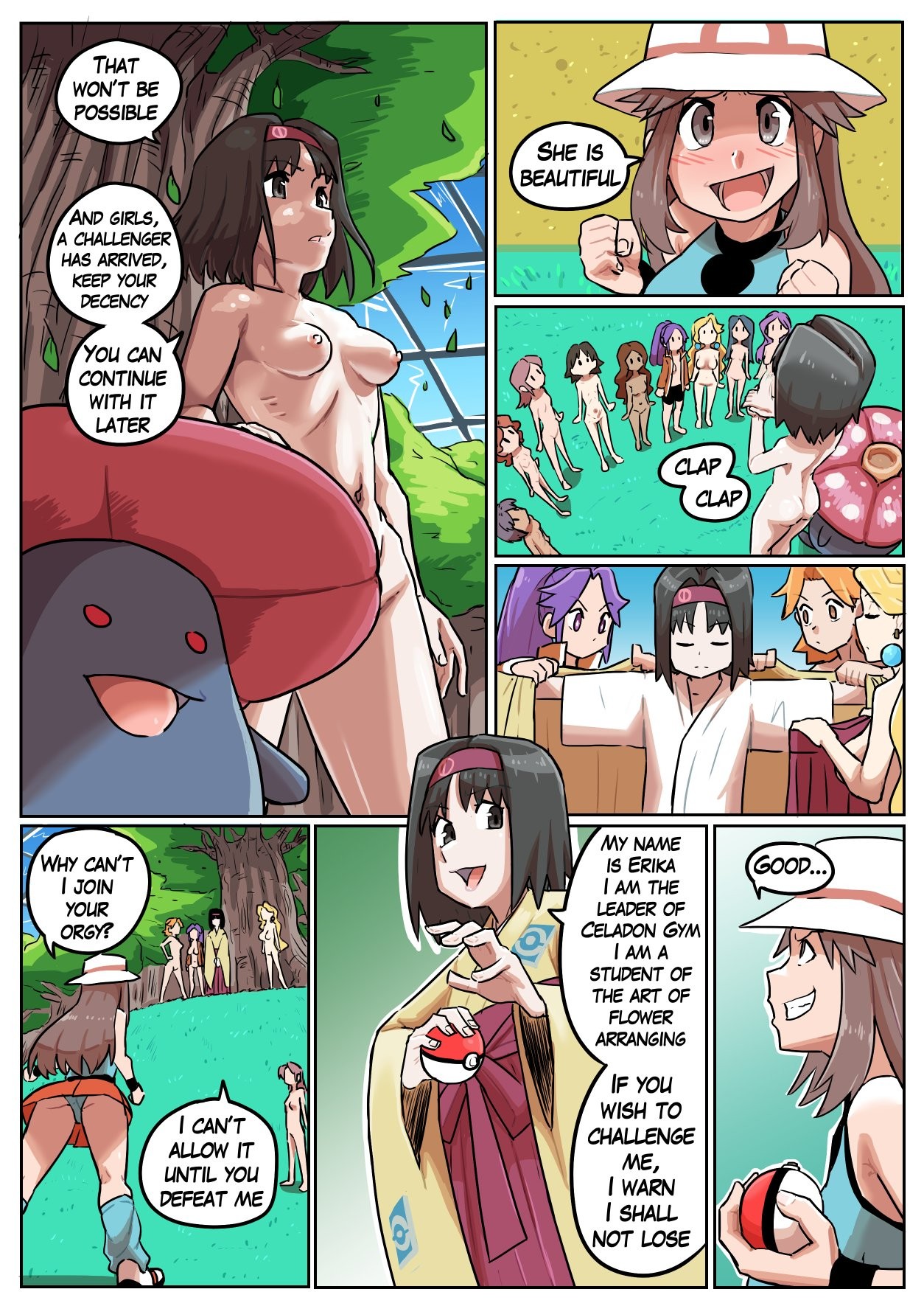 Pokemon Leafy Green Porn Comics english 27