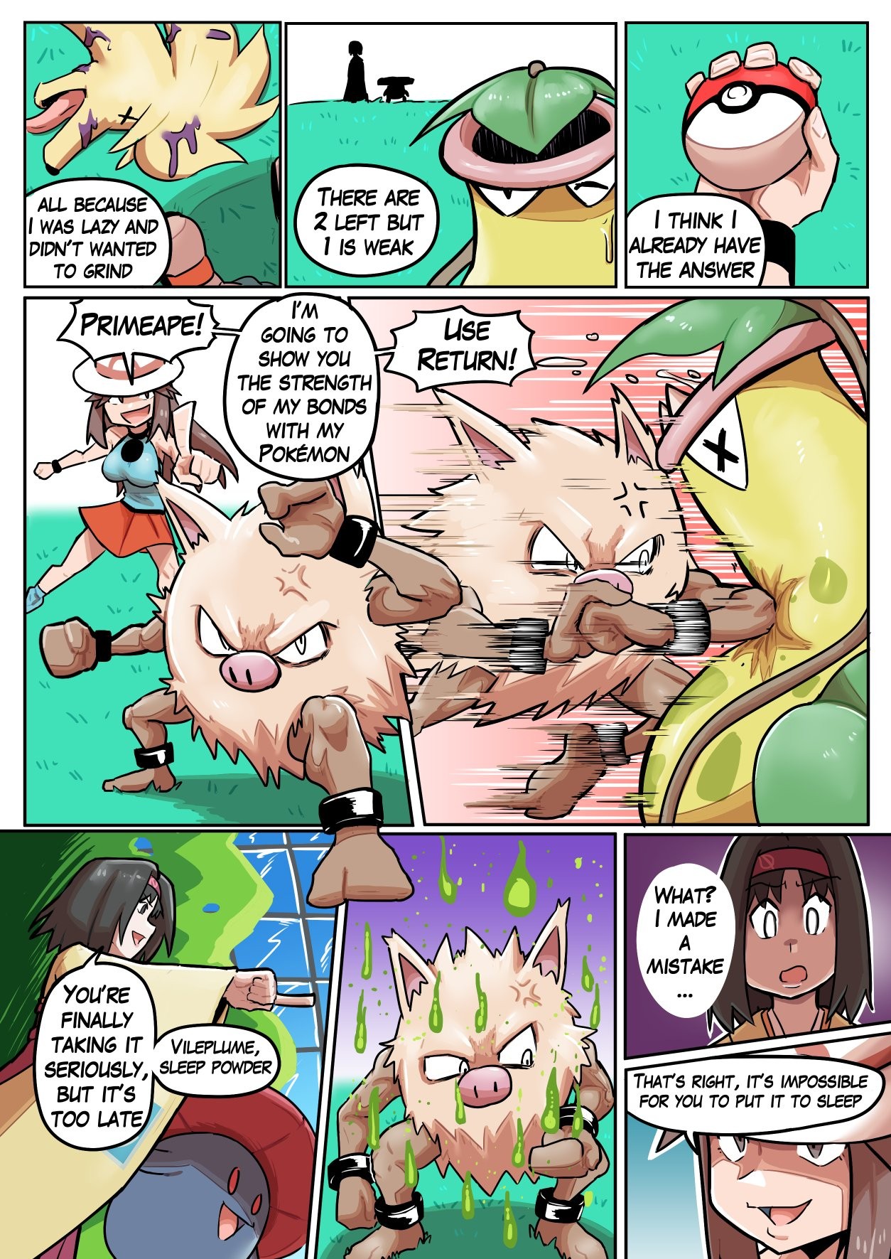 Pokemon Leafy Green Porn Comics english 31