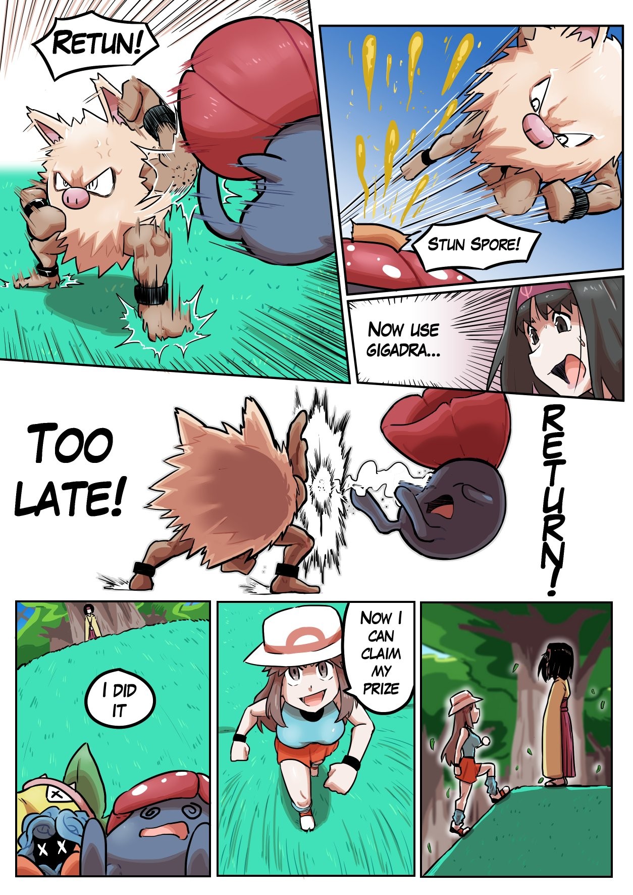Pokemon Leafy Green Porn Comics english 32