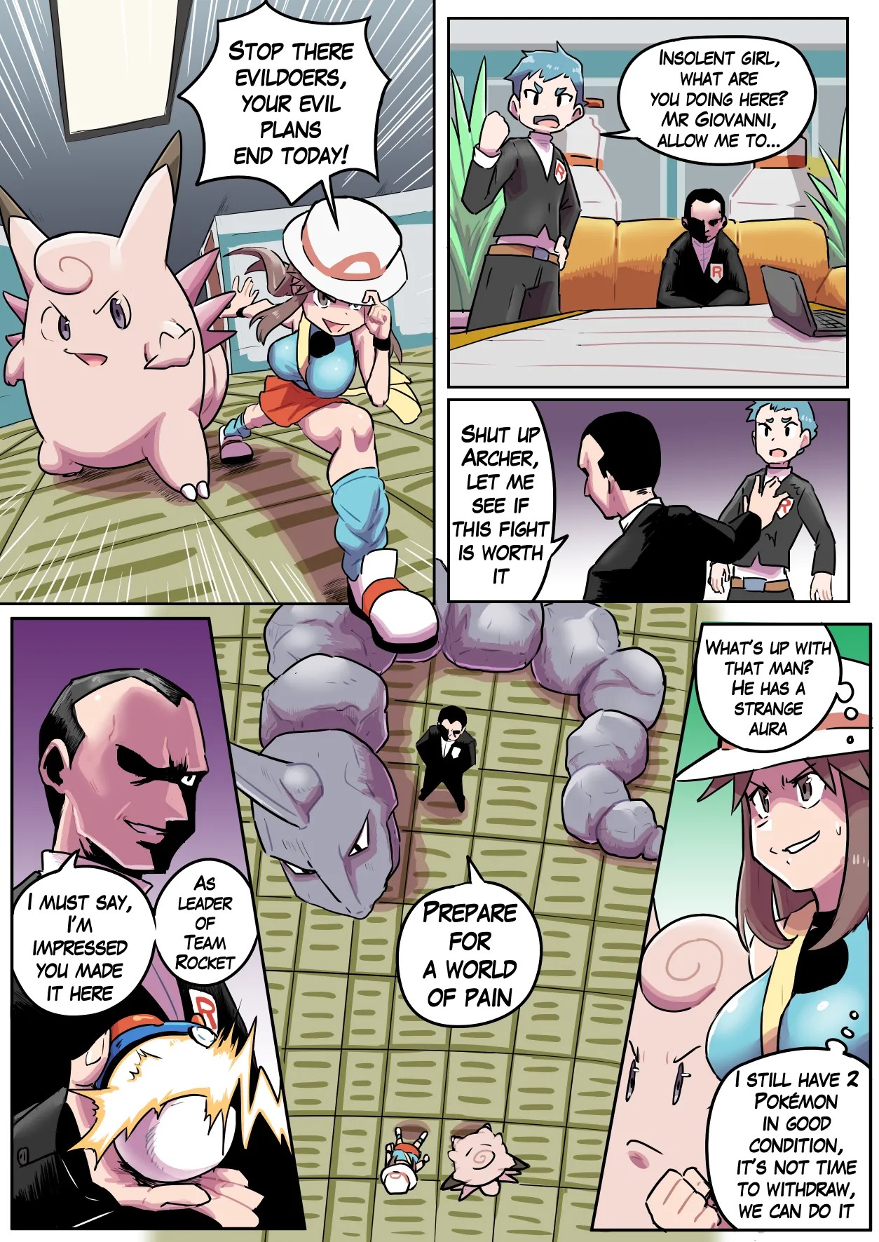Pokemon Leafy Green Porn Comics english 35
