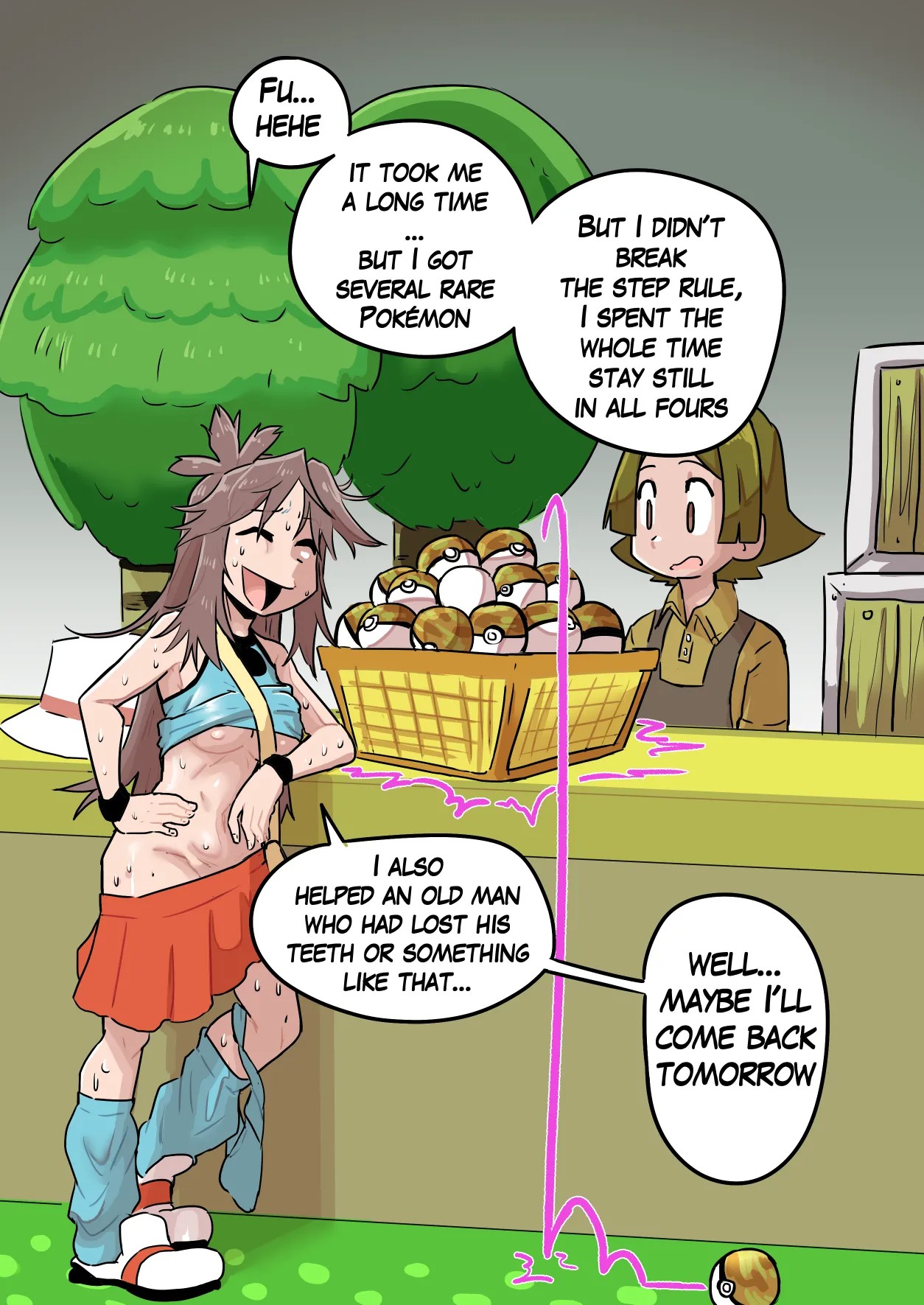 Pokemon Leafy Green Porn Comics english 51