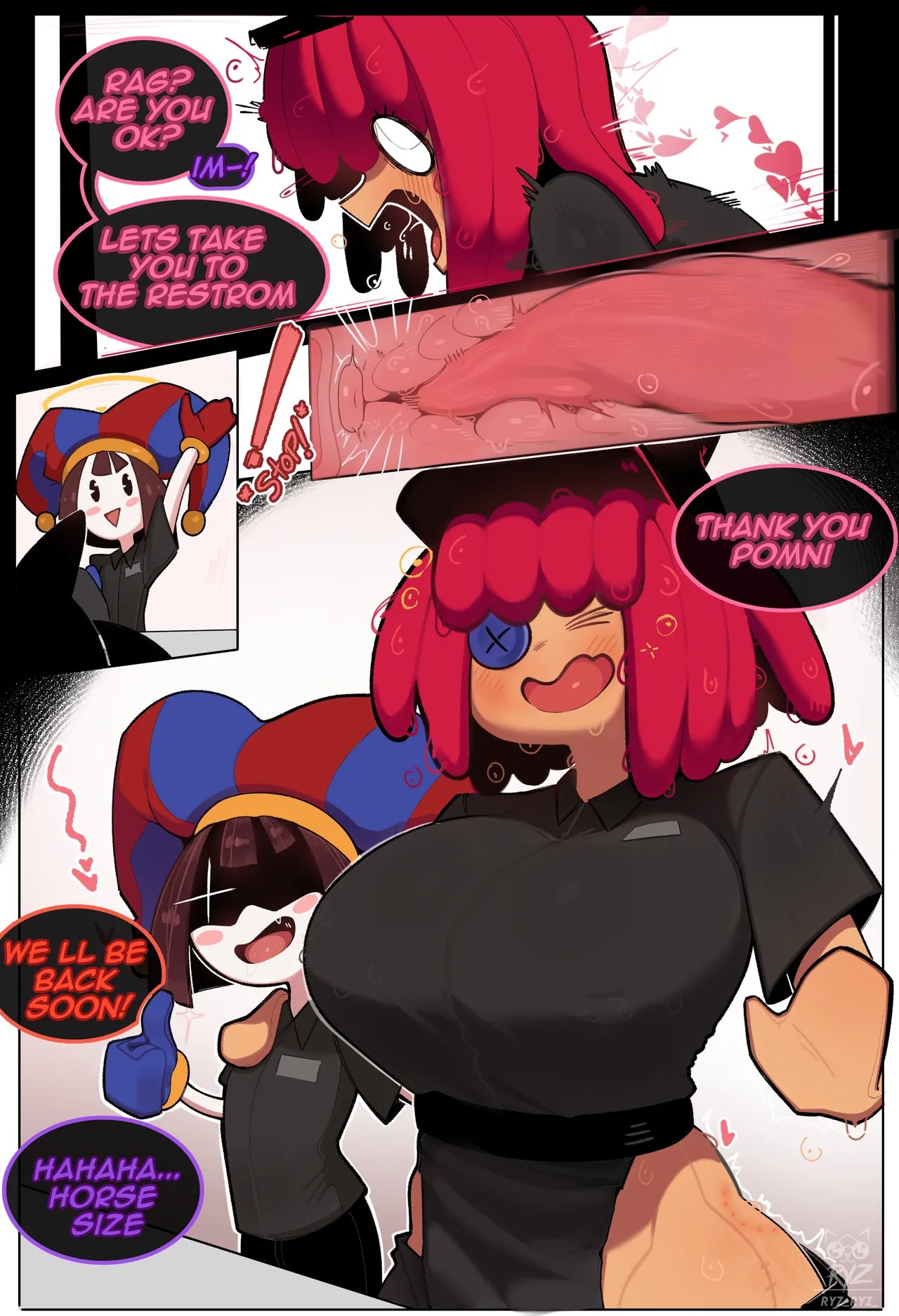 Pomni And Ragatha's Anti Abstraction Methods Part 3 Porn Comics english 04