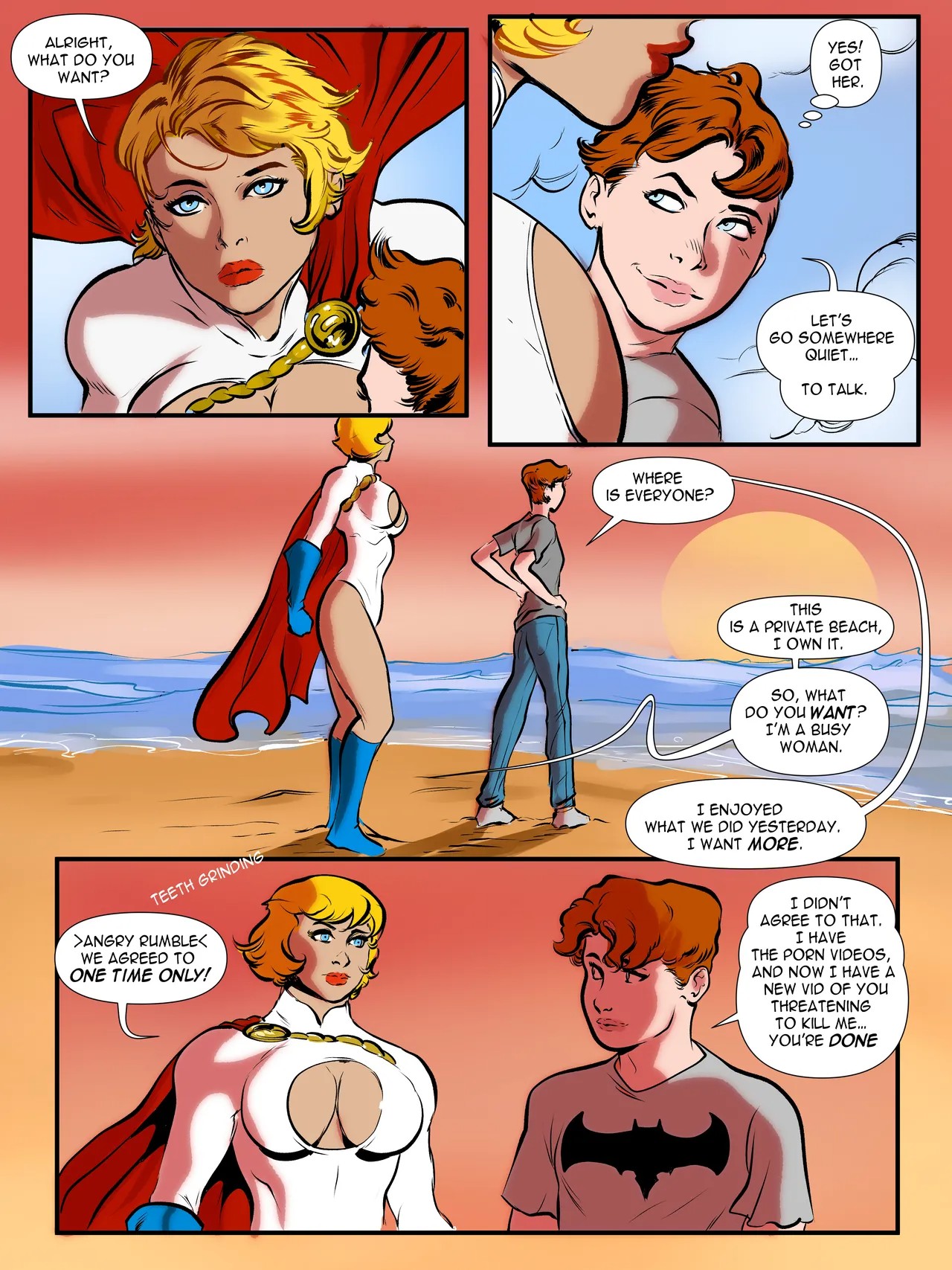 Powergirl's New Master Porn Comics english 13