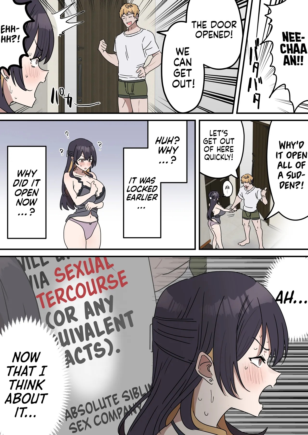 Pseudo Sex S*blings Porn Comics english 44