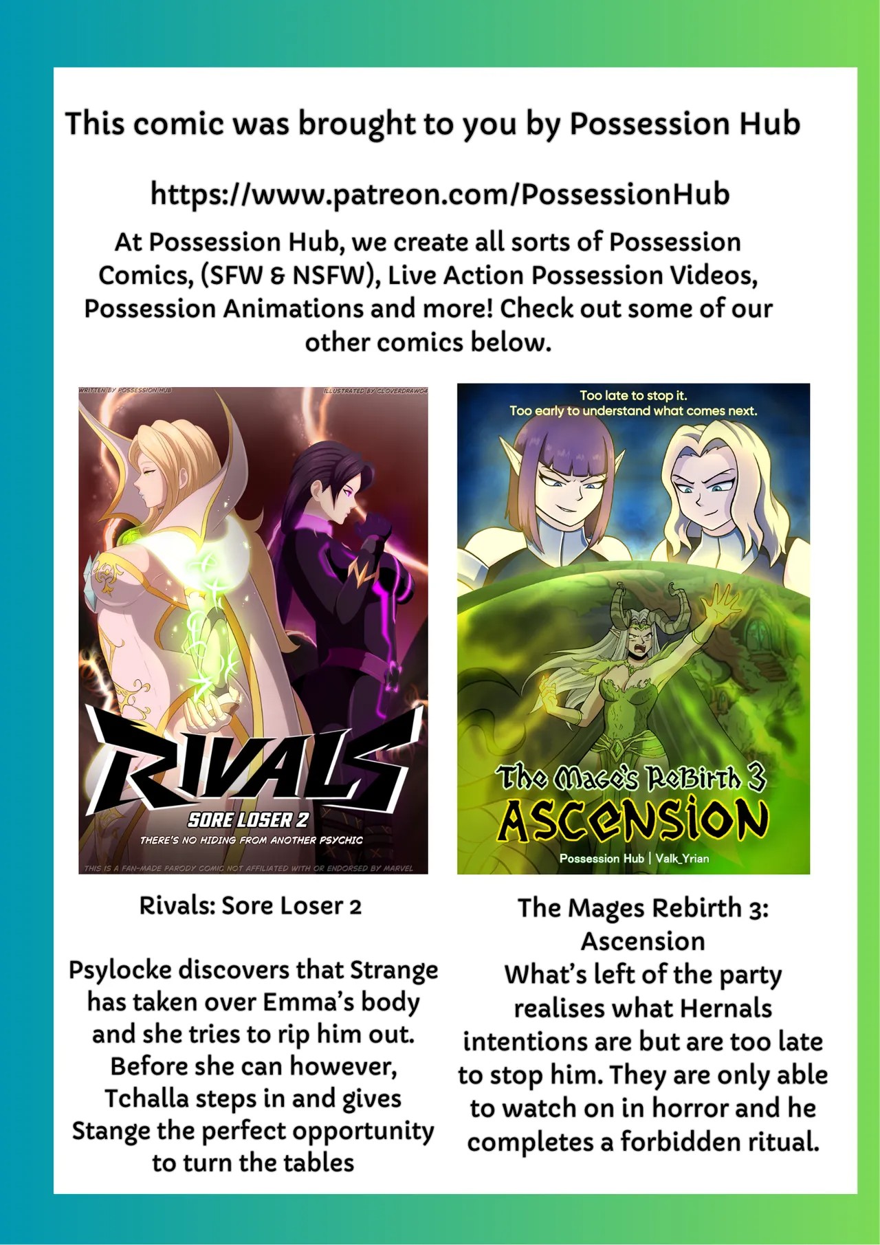 Rivals: Sore Loser Porn Comics english 13