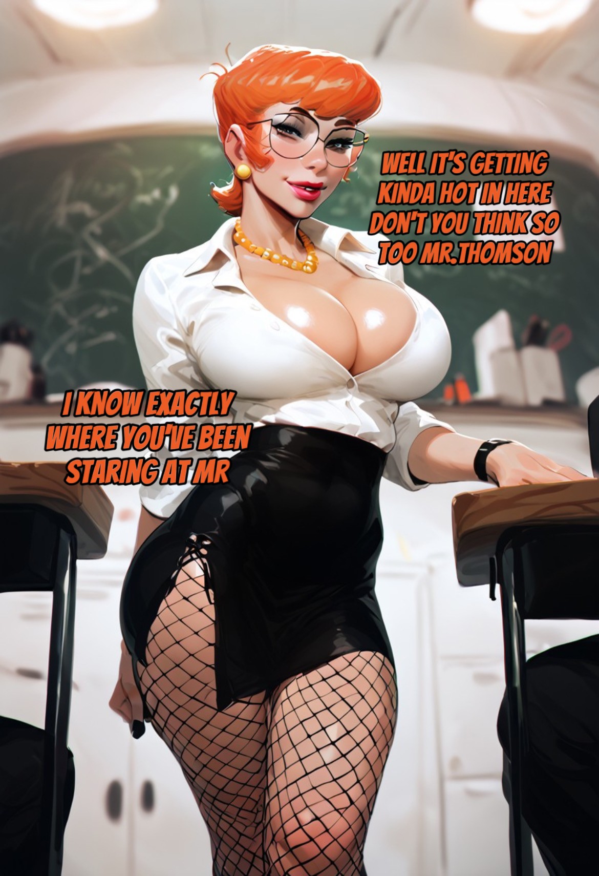 Saving Dee Dee's Grades Remake Porn Comics english 05