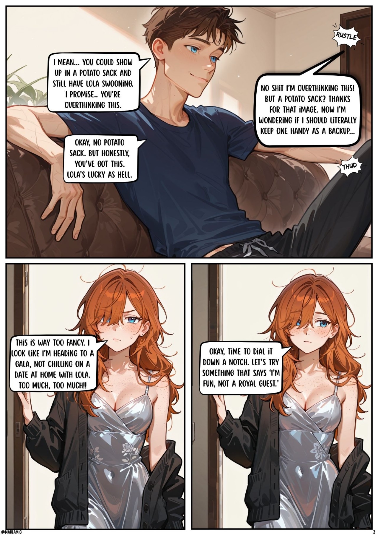Scarlett Blaze Part 13: Obedience Ignited Porn Comics english 03