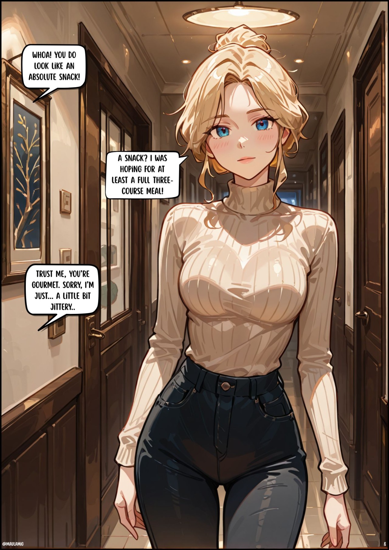 Scarlett Blaze Part 13: Obedience Ignited Porn Comics english 09
