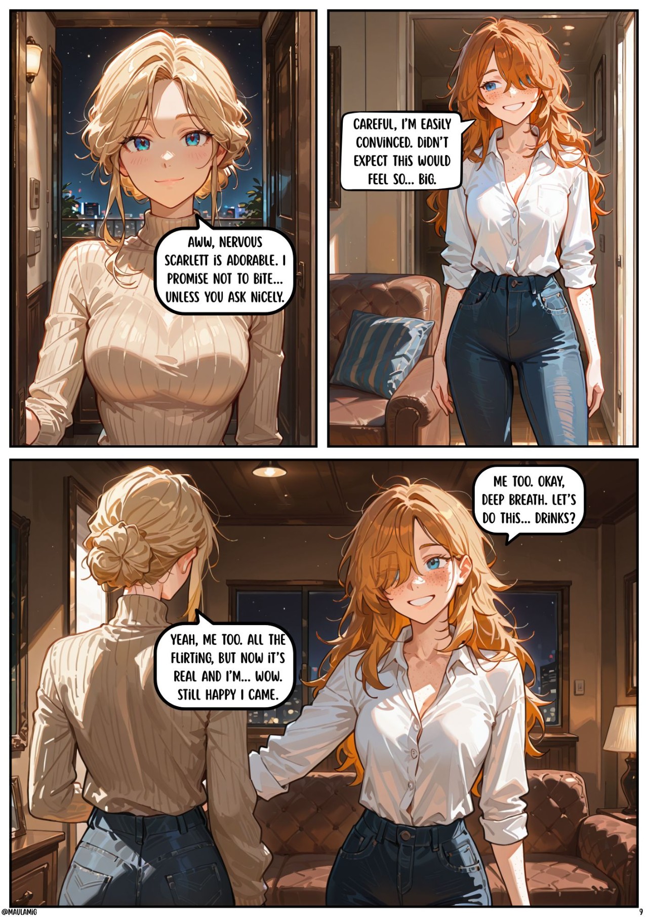 Scarlett Blaze Part 13: Obedience Ignited Porn Comics english 10