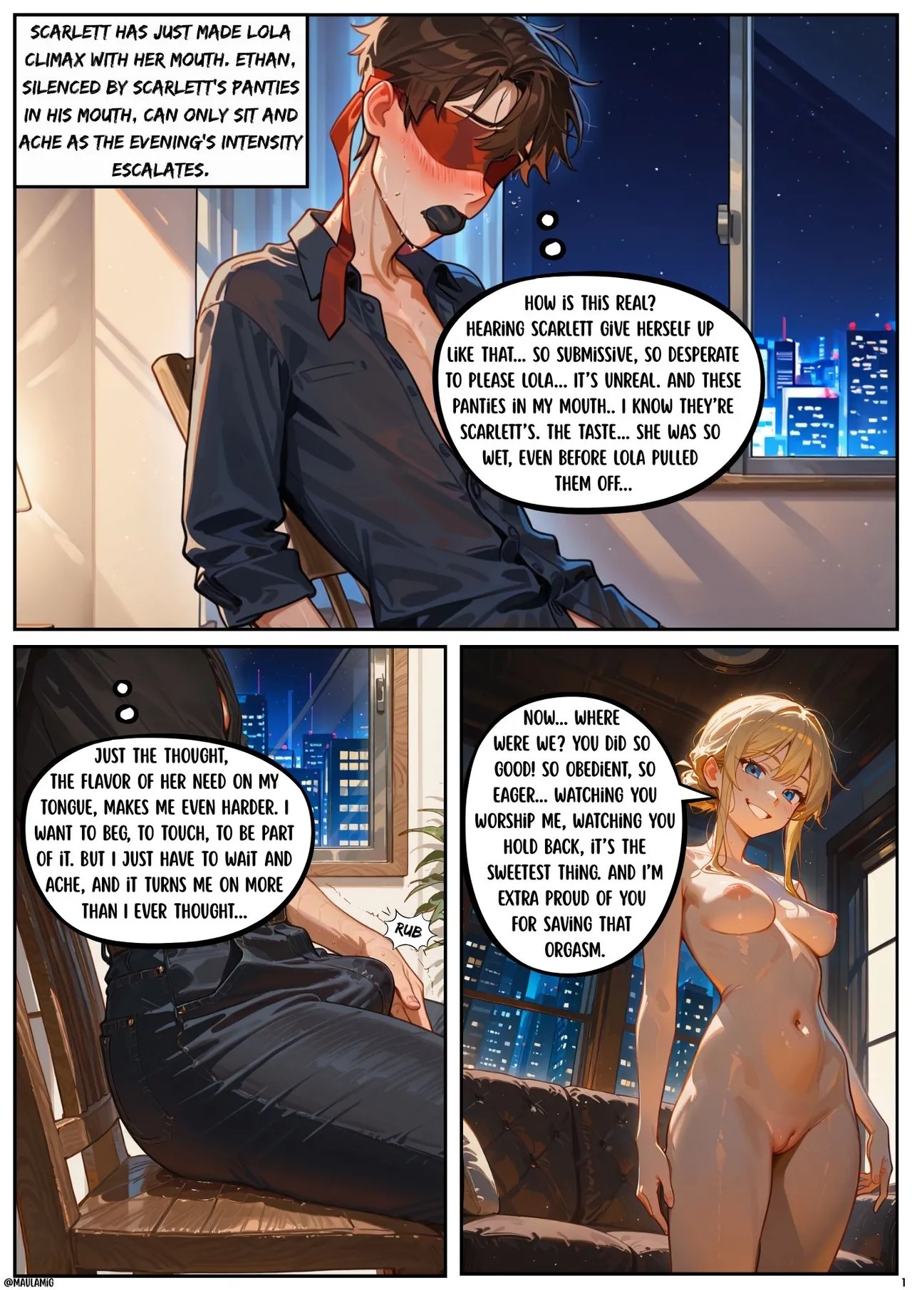 Scarlett Blaze Part 14: Obedience Unleashed  Porn Comics english 02