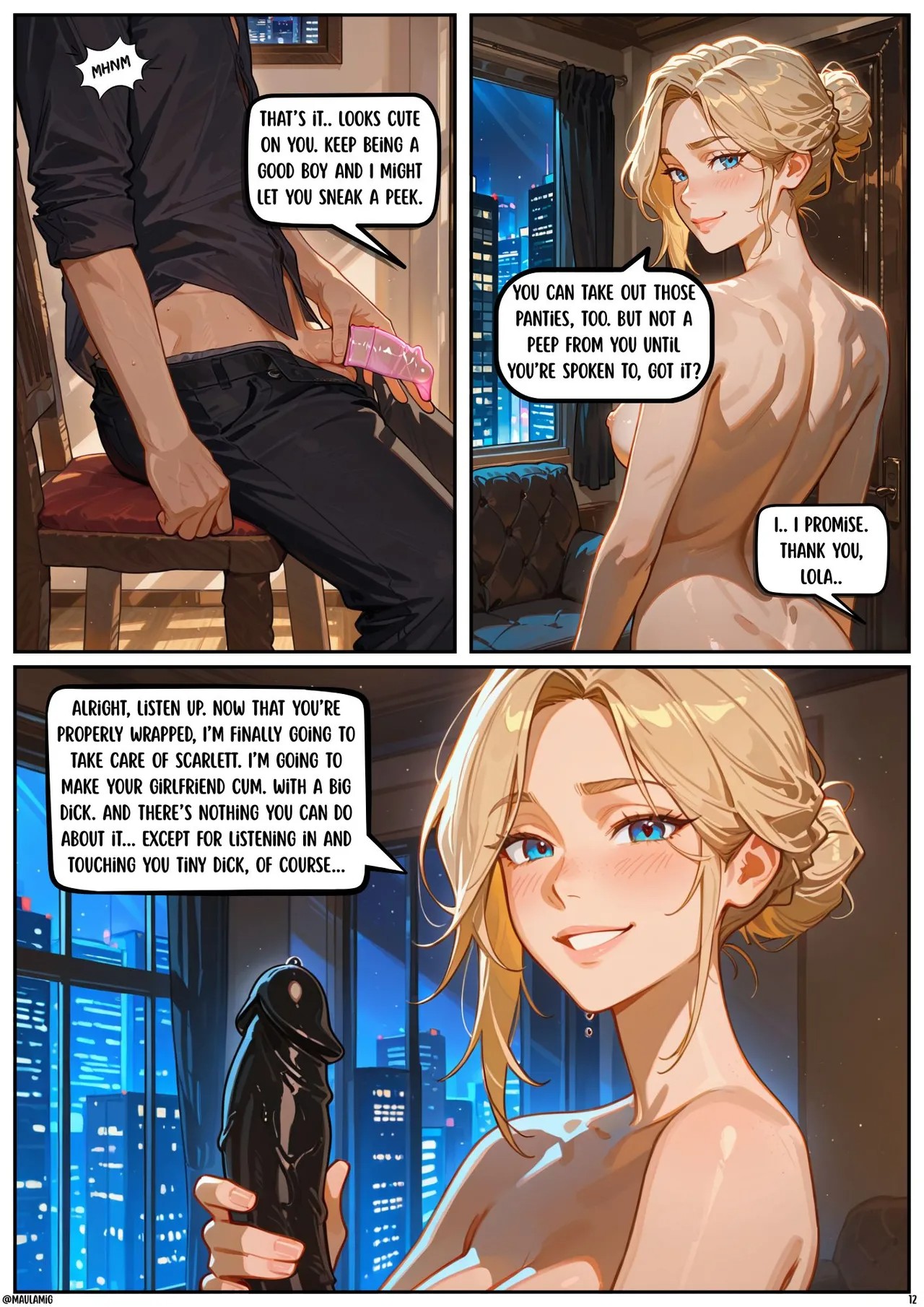 Scarlett Blaze Part 14: Obedience Unleashed  Porn Comics english 13