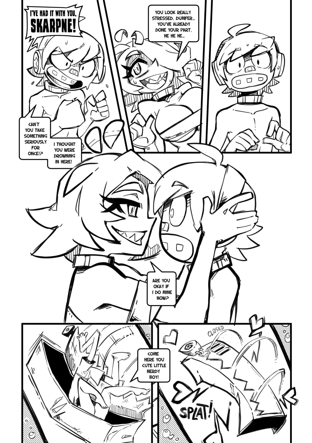 Skarpworld 10: Milk Crisis Part 4 Porn Comics english 20