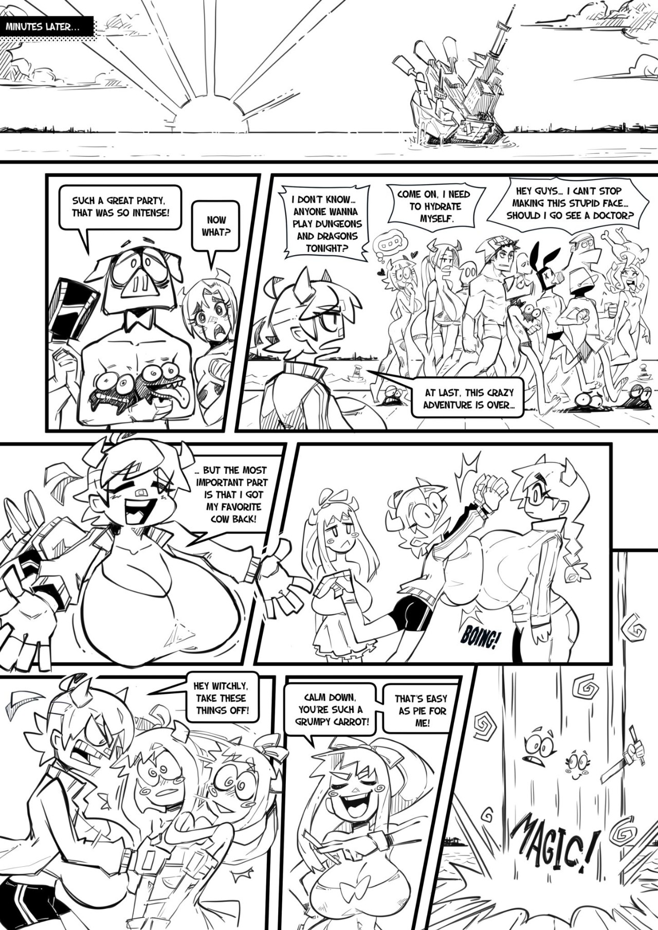 Skarpworld 10: Milk Crisis Part 4 Porn Comics english 30