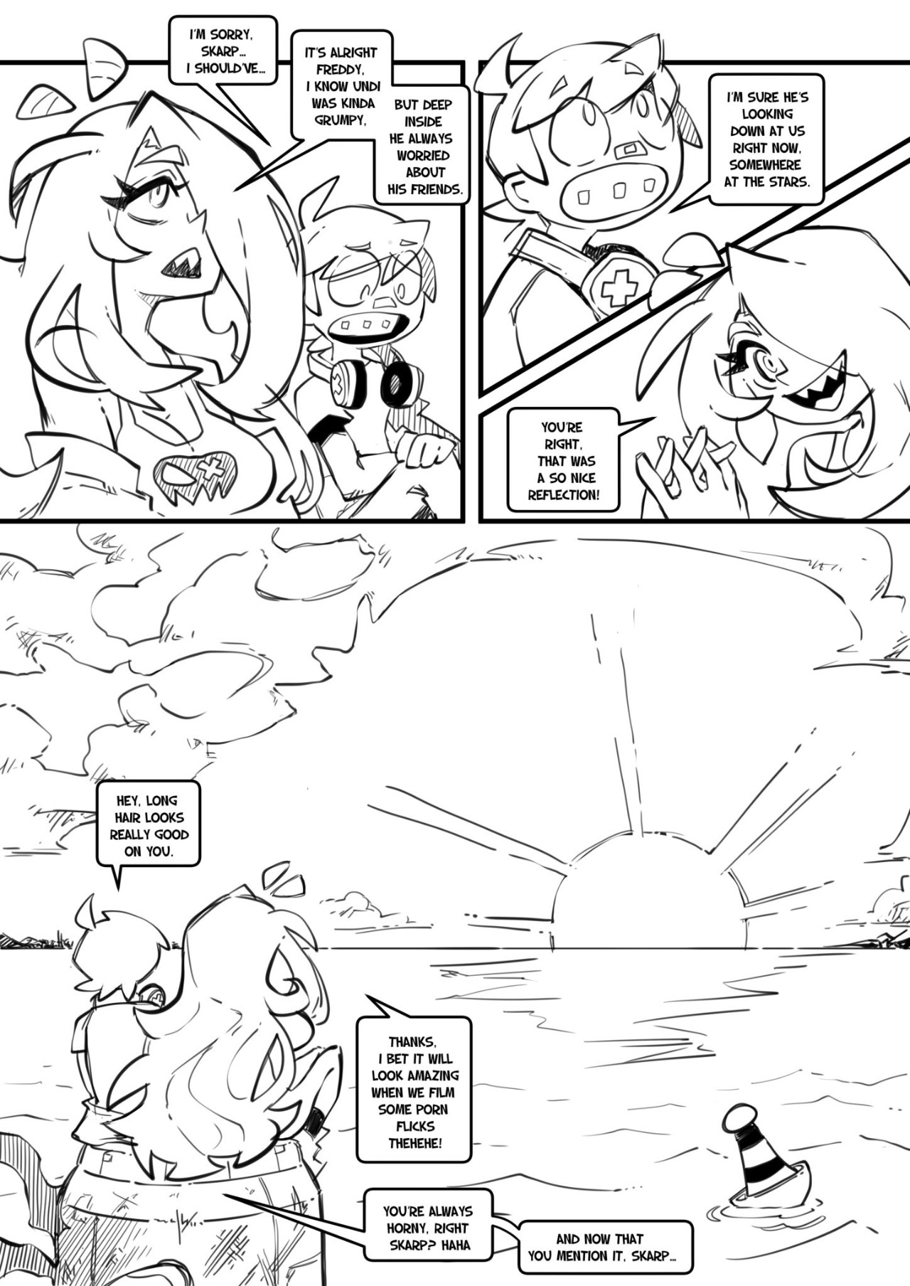 Skarpworld 10: Milk Crisis Part 4 Porn Comics english 34