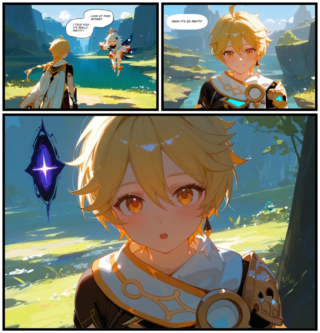 Skirk X Aether Porn Comics english 03