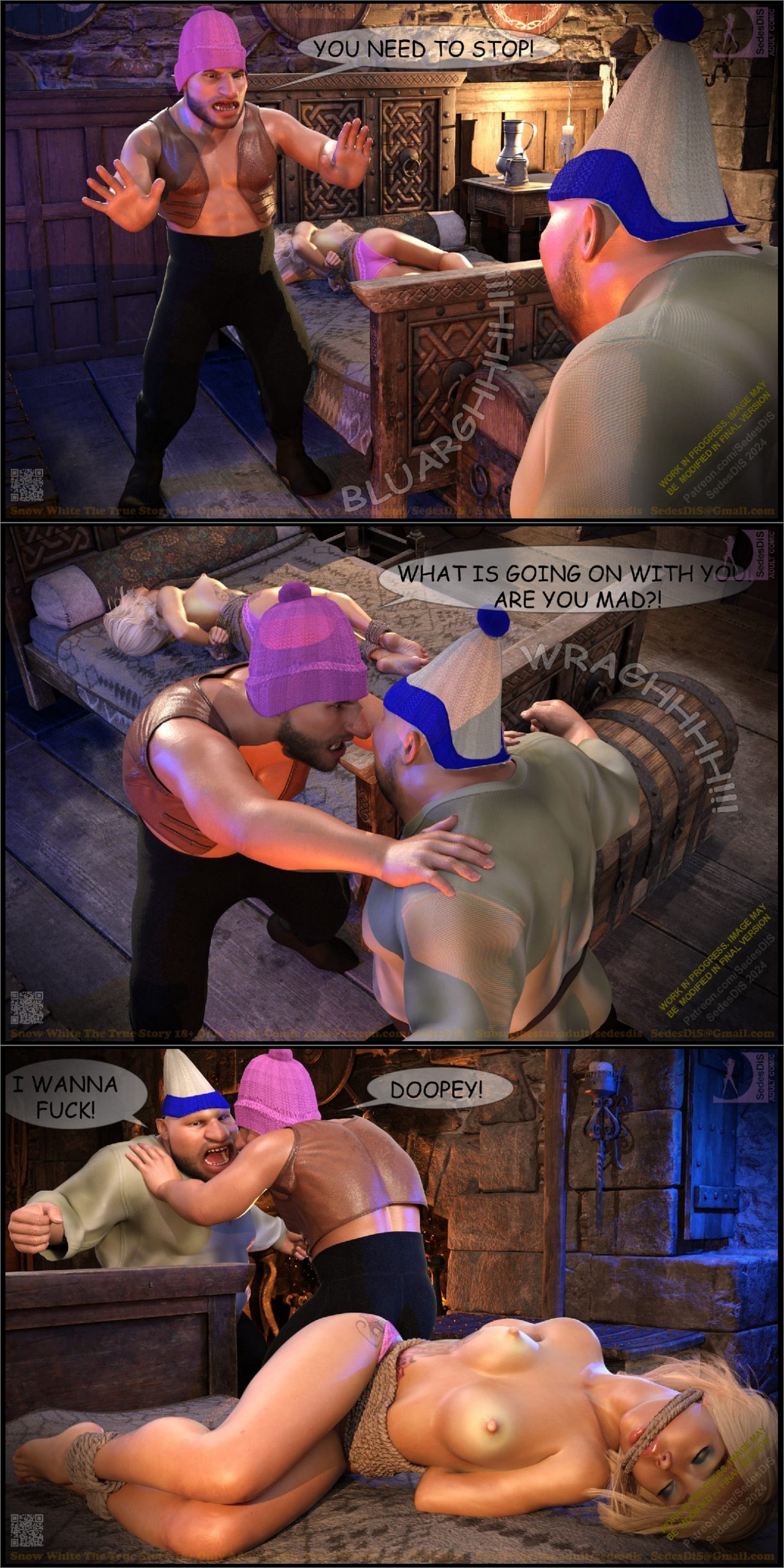 Snow White: The True Story Porn Comics english 25