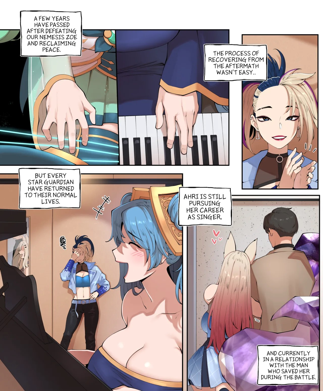 Star Guardian Ahri Porn Comics english 02