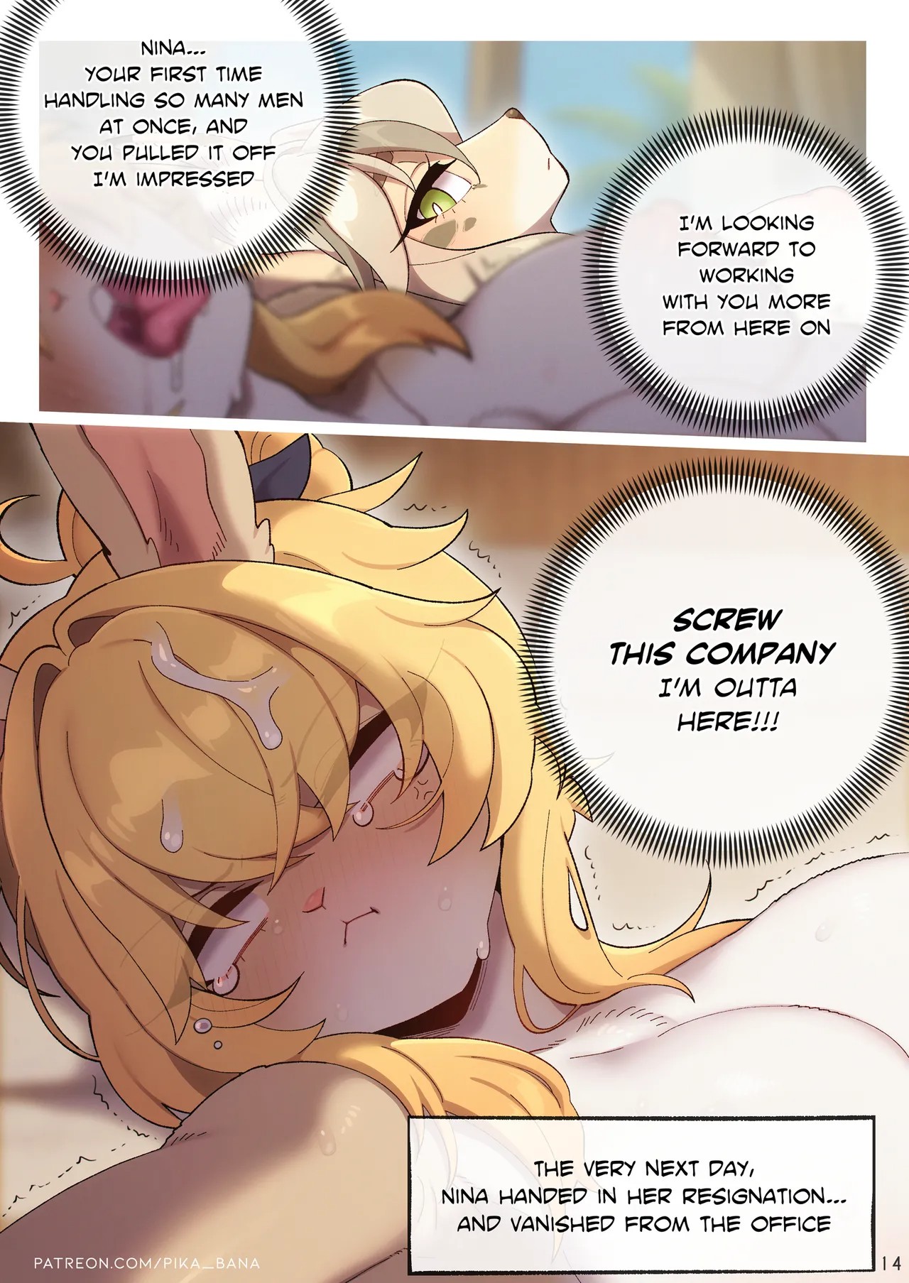 Summer Workcation Porn Comics english 14