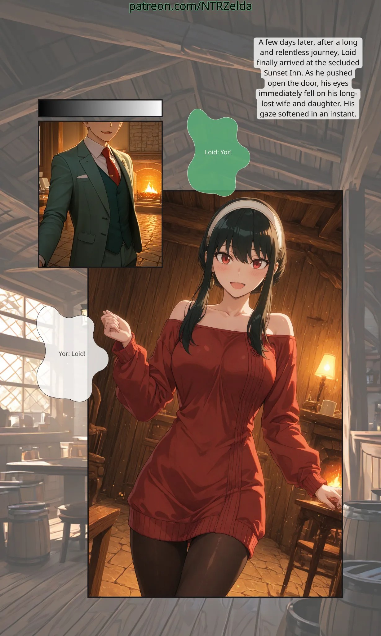 Sunset Inn Yor Part 2 Porn Comics english 04