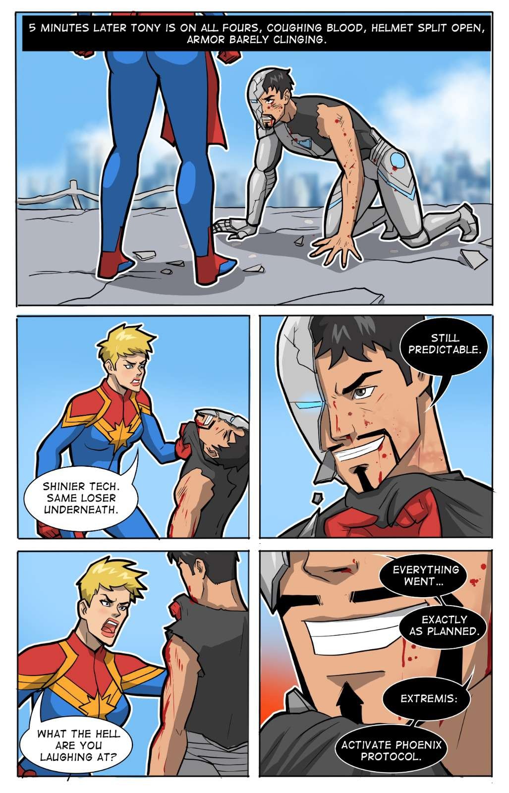 Superior The Phoenix Protocol Porn Comics english 04