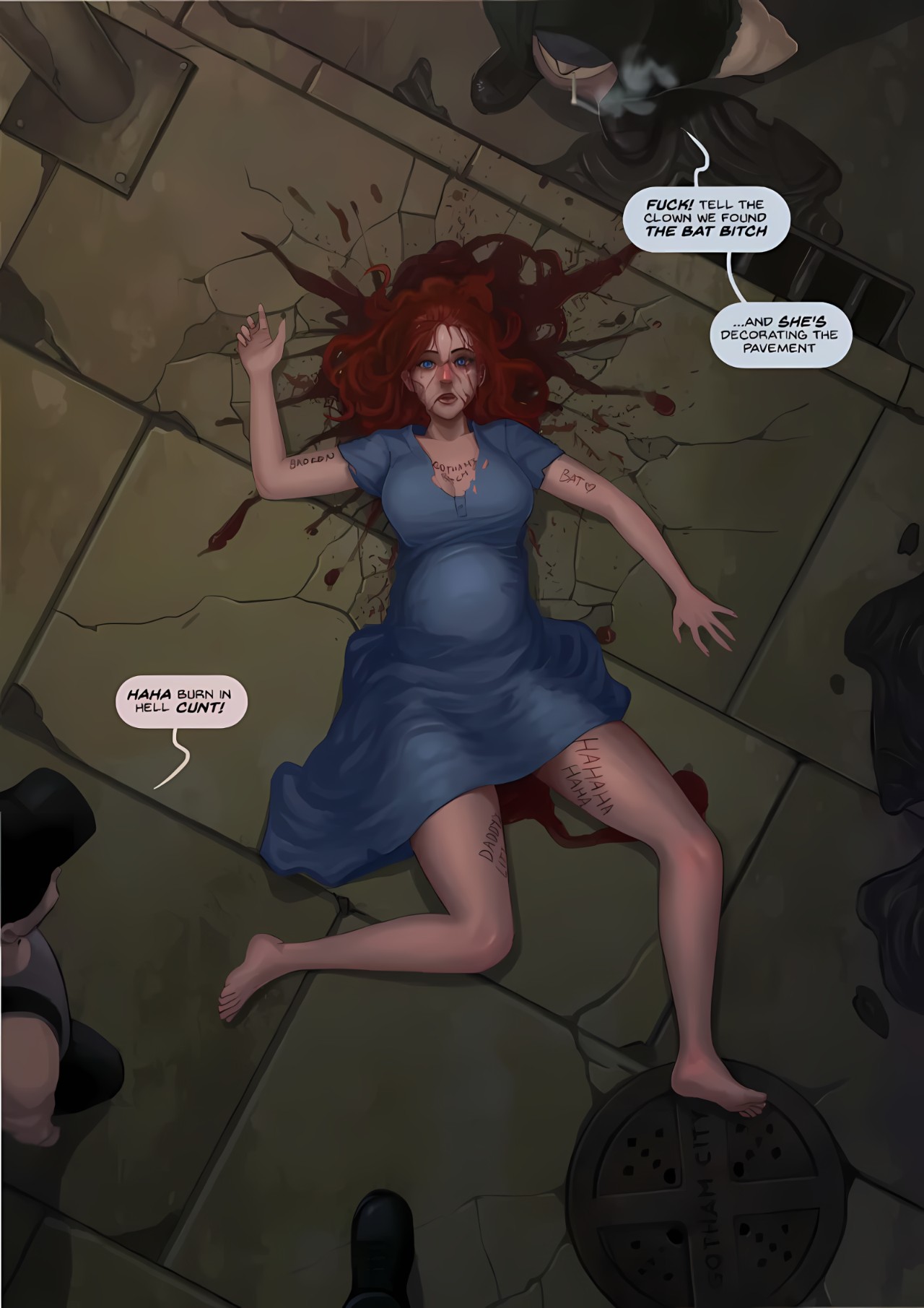The Fall Of Batgirl Porn Comics english 10