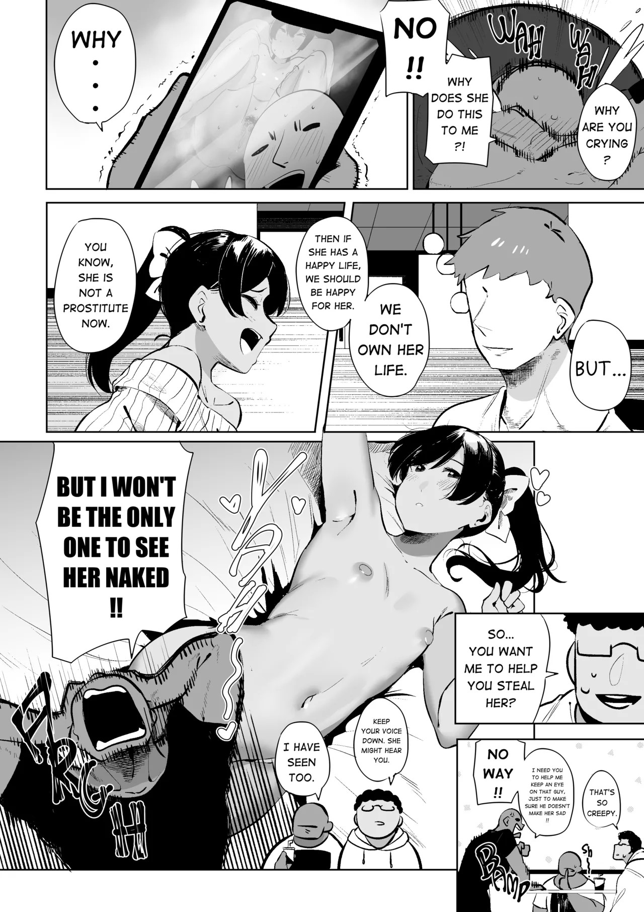 The Girl I Spent Money On... Now Has a Boyfriend Porn Comics english 03