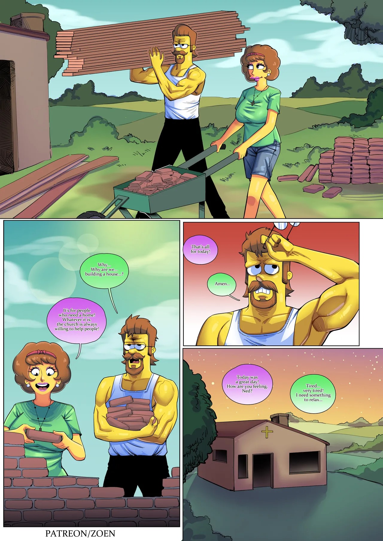 The Simpsons "Bad Boy" Porn Comics english 74