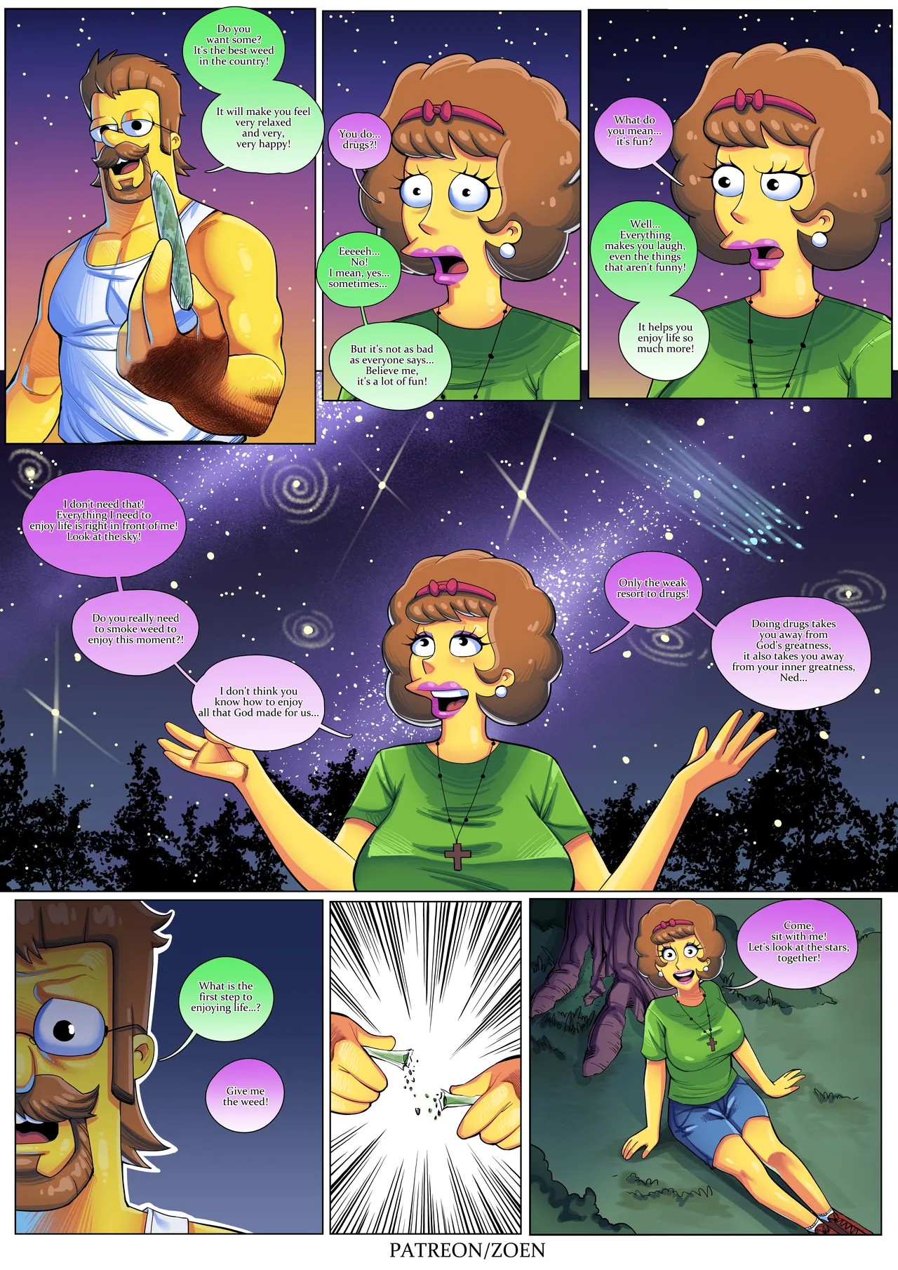 The Simpsons "Bad Boy" Porn Comics english 75