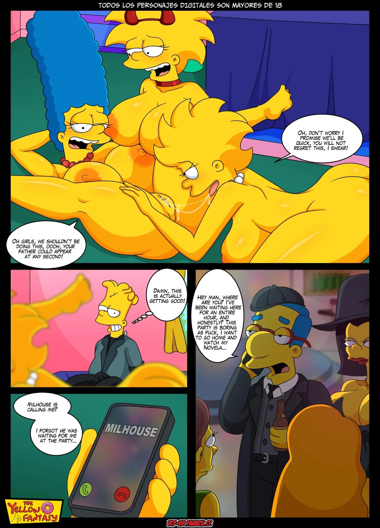 The Yellow Fantasy Part 12: Spooktacular Halloween Party Fun Porn Comics english 06