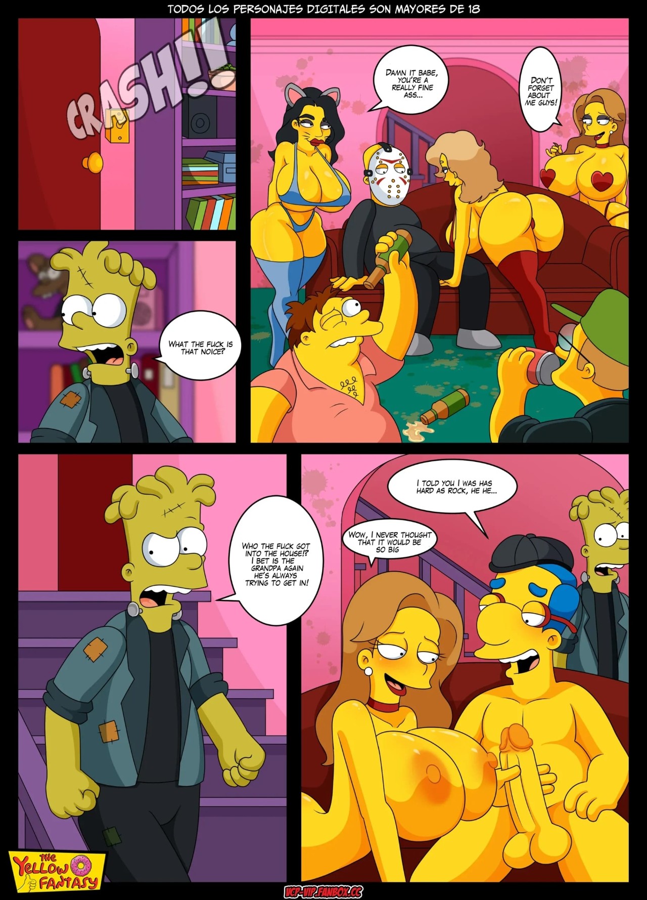 The Yellow Fantasy Part 12: Spooktacular Halloween Party Fun Porn Comics english 09