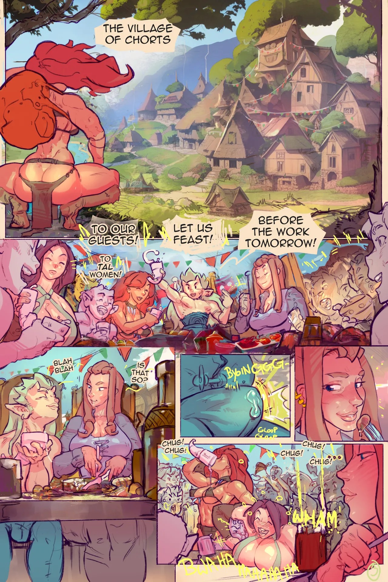 Tribal Talks Porn Comics english 03